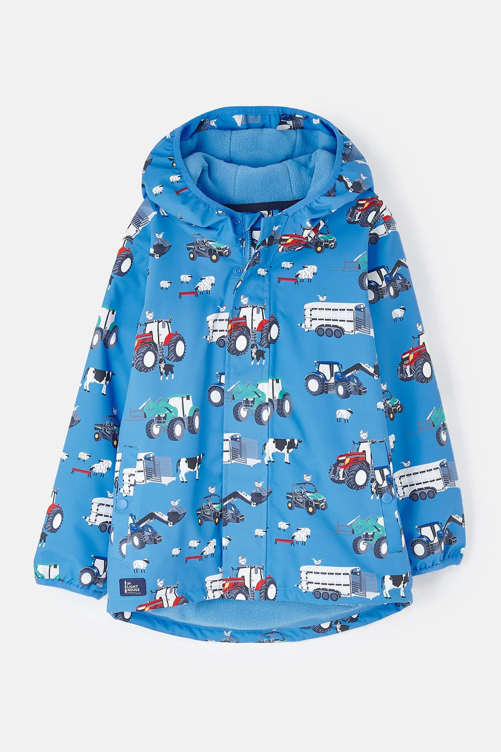 Finlay Coat - Blue Farm Print - Image 2