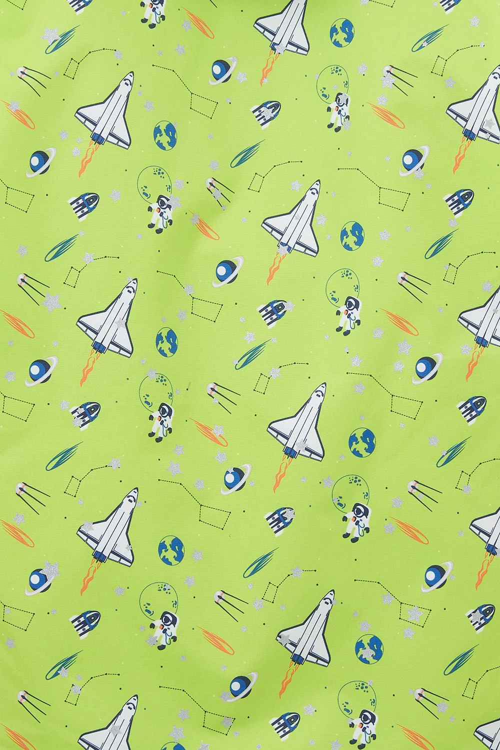 Finlay Coat - Lime Space Print - Image 10