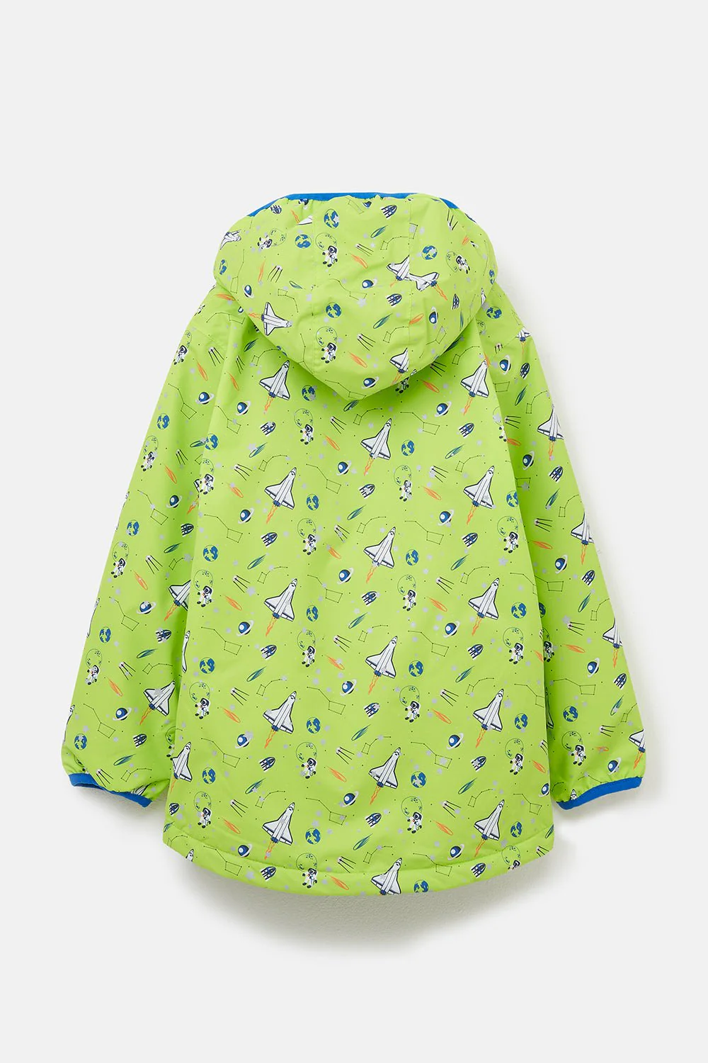 Finlay Coat - Lime Space Print - Image 7