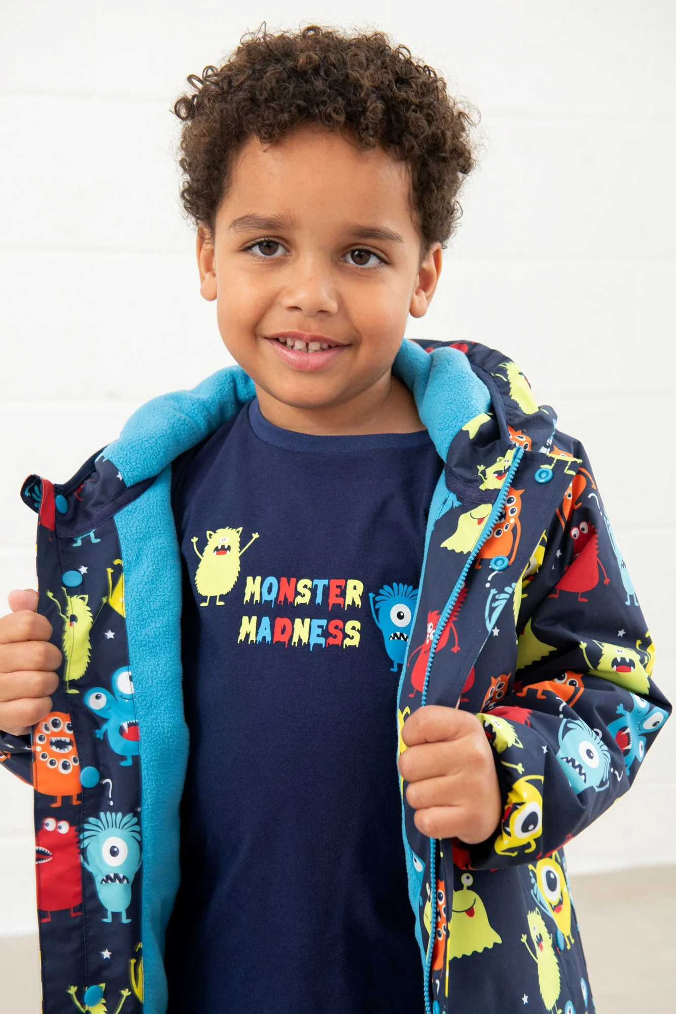 Finlay Coat - Monster Print - Image 5