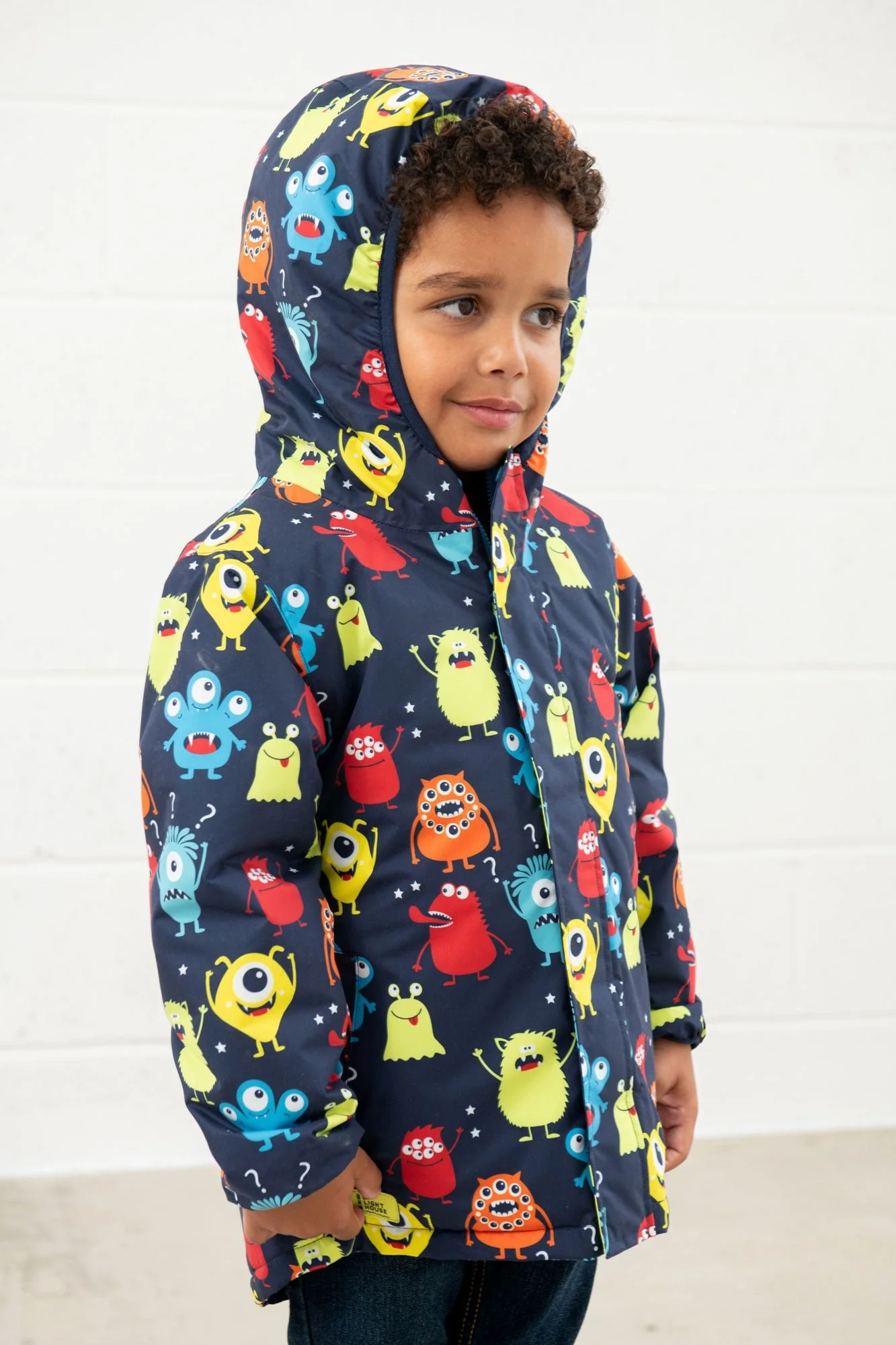 Finlay Coat - Monster Print - Image 6