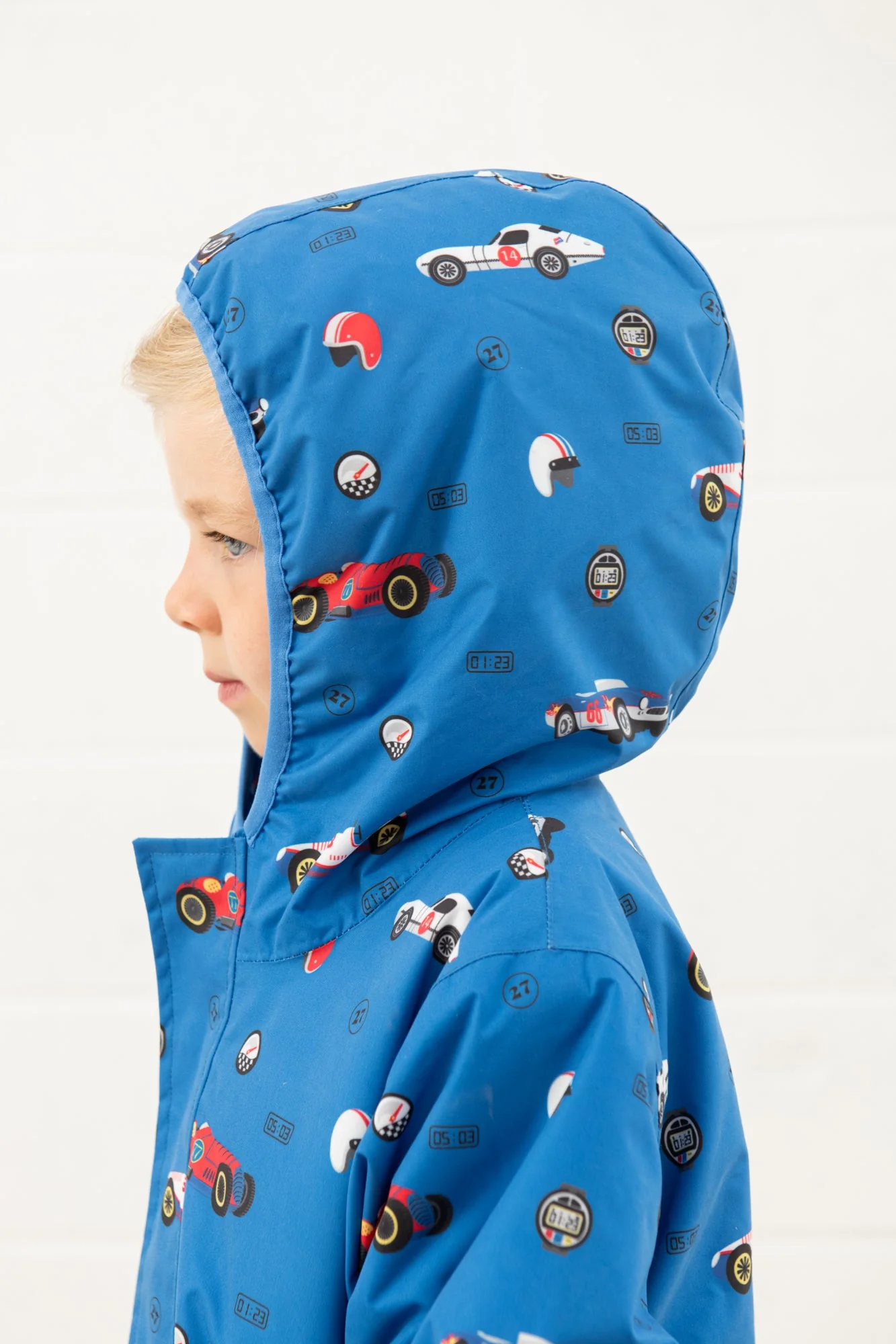 Finlay Coat - Rally Car Print - Image 5