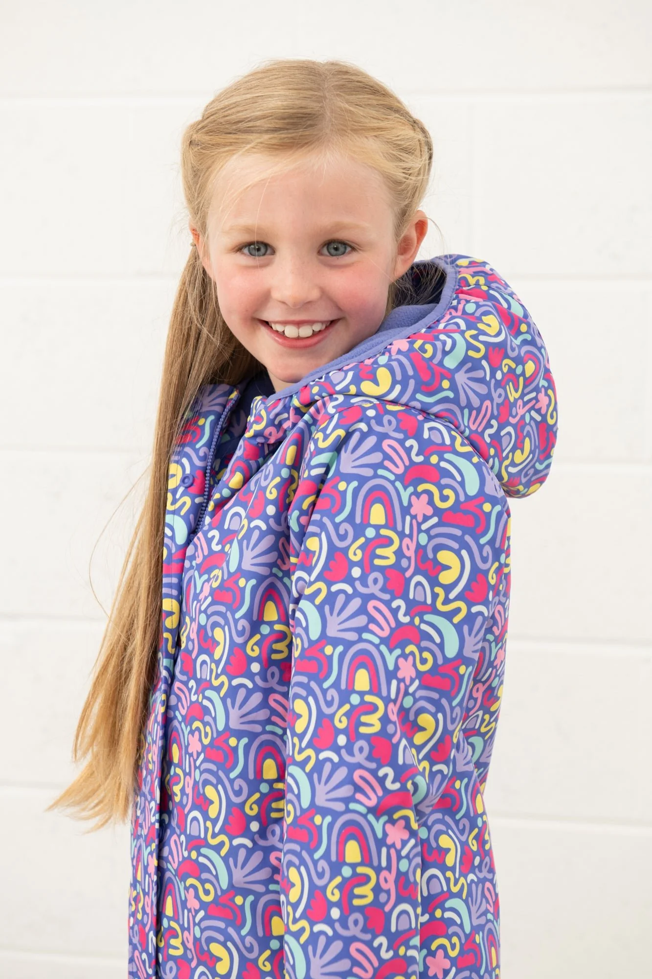 Freya Coat - Abstract Print - Image 4