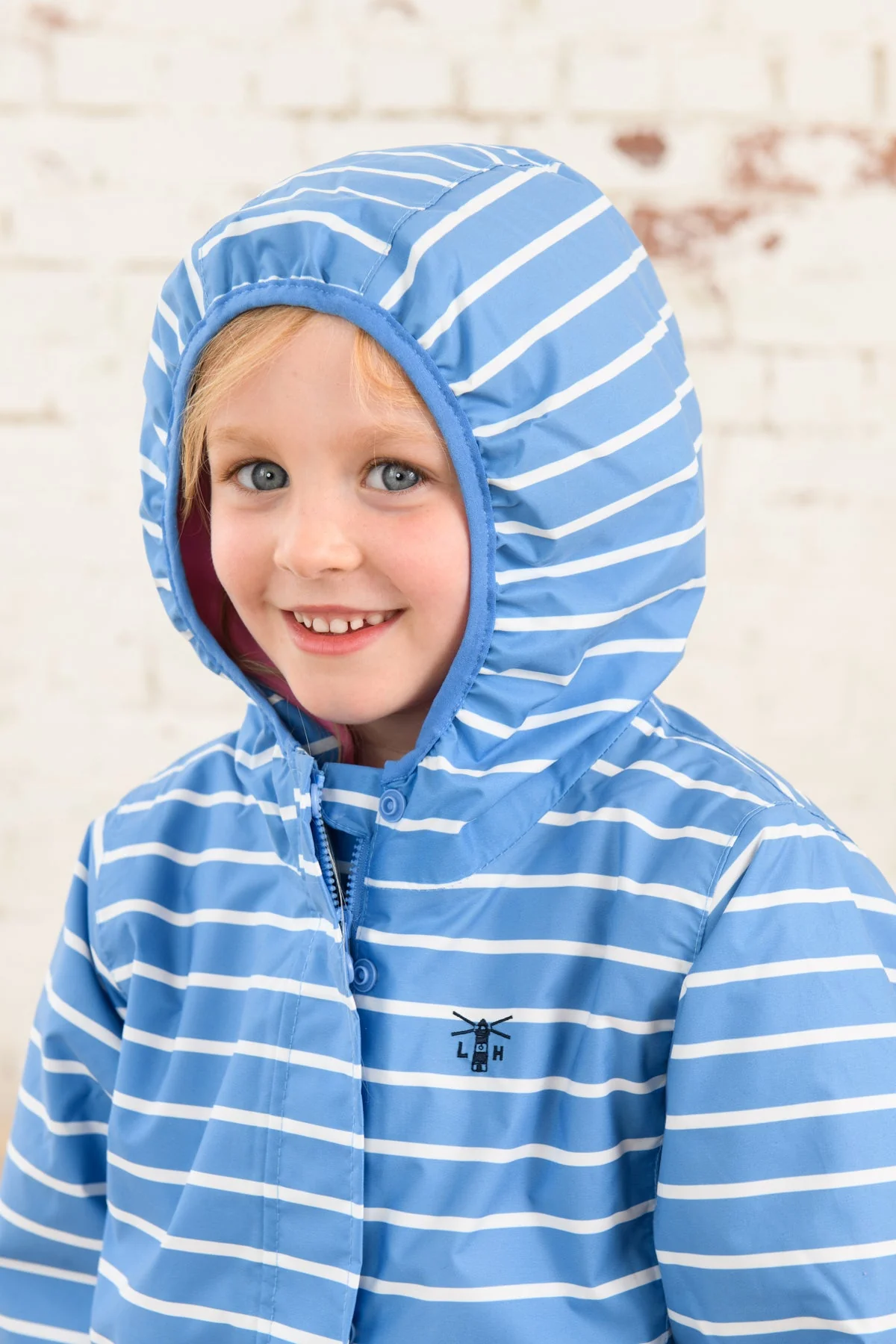 Freya Coat - Denim Stripe - Image 4