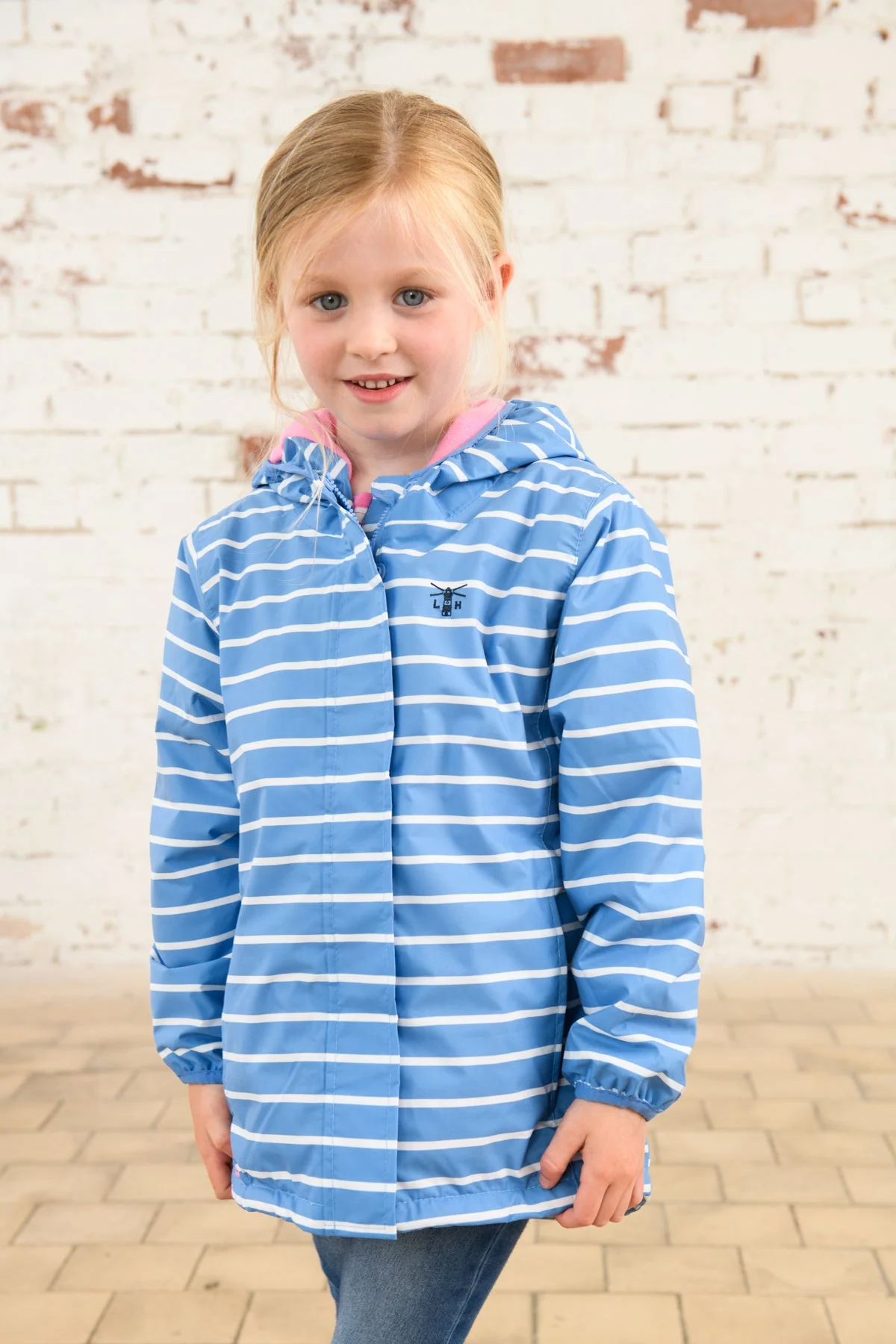Freya Coat - Denim Stripe - Image 6