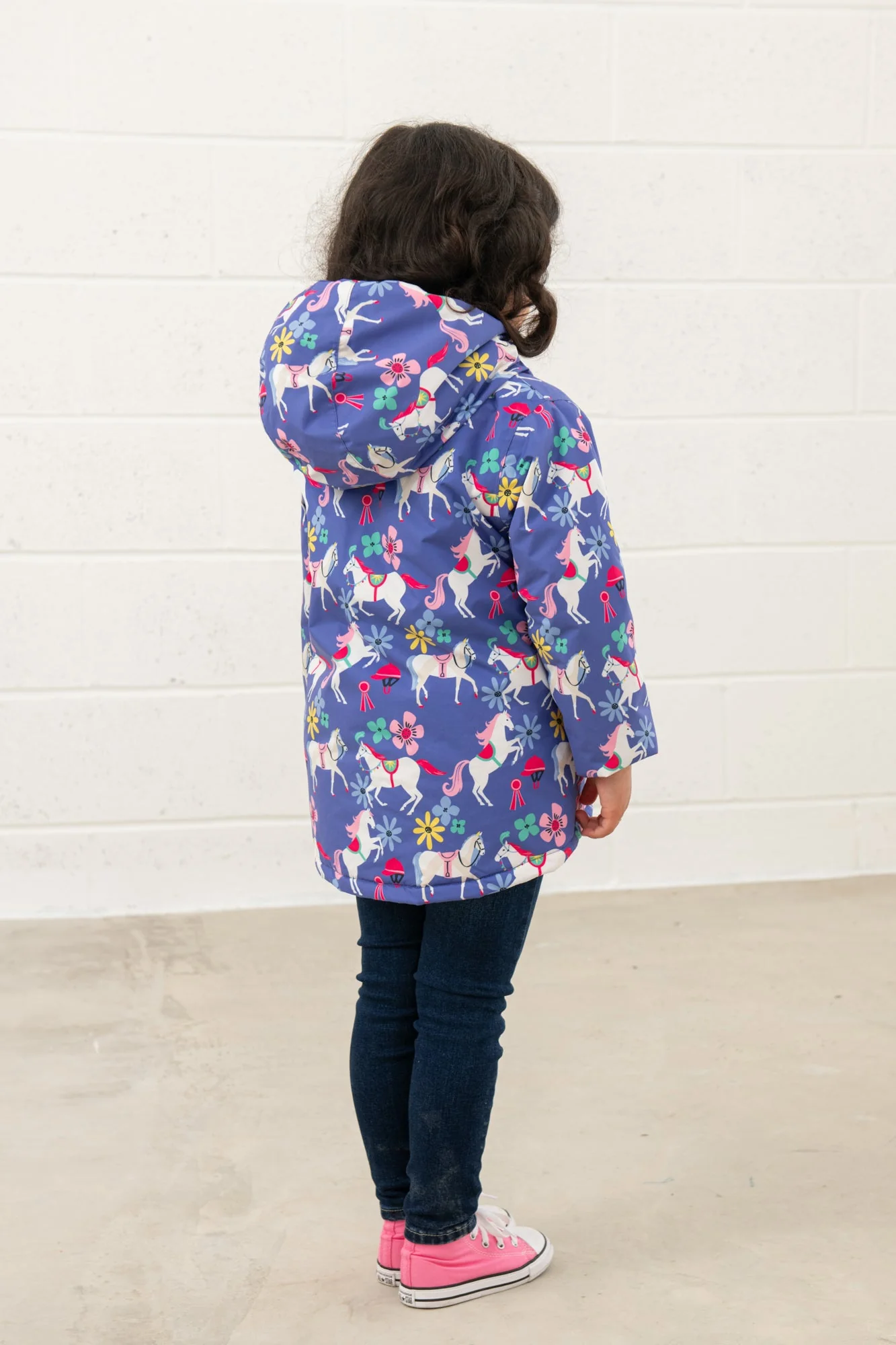 Freya Coat - Horse Print - Image 10