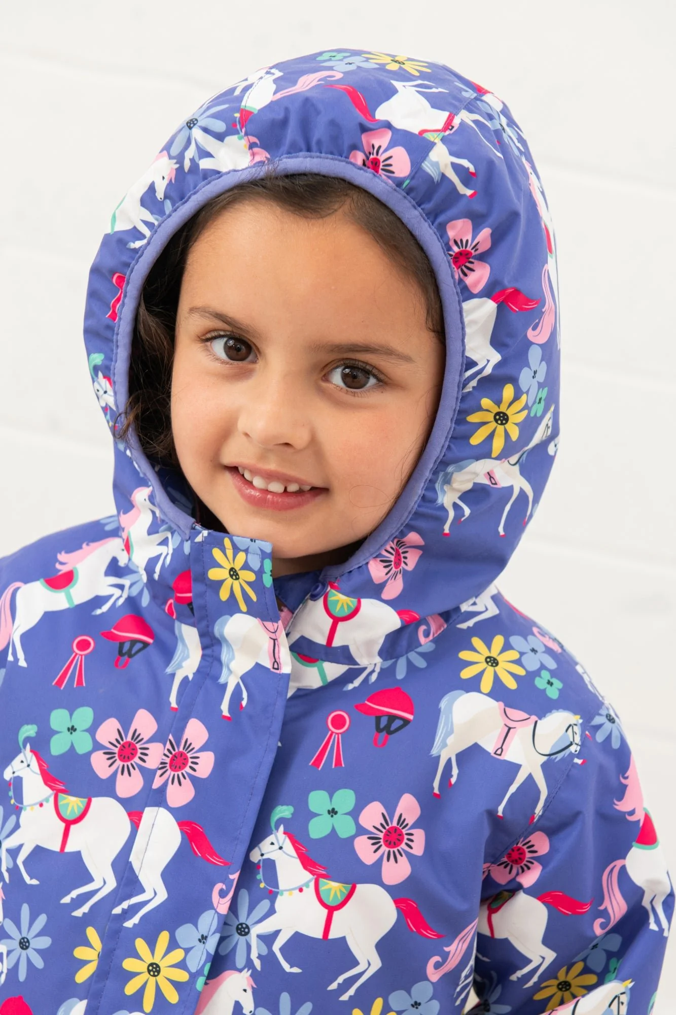 Freya Coat - Horse Print - Image 3