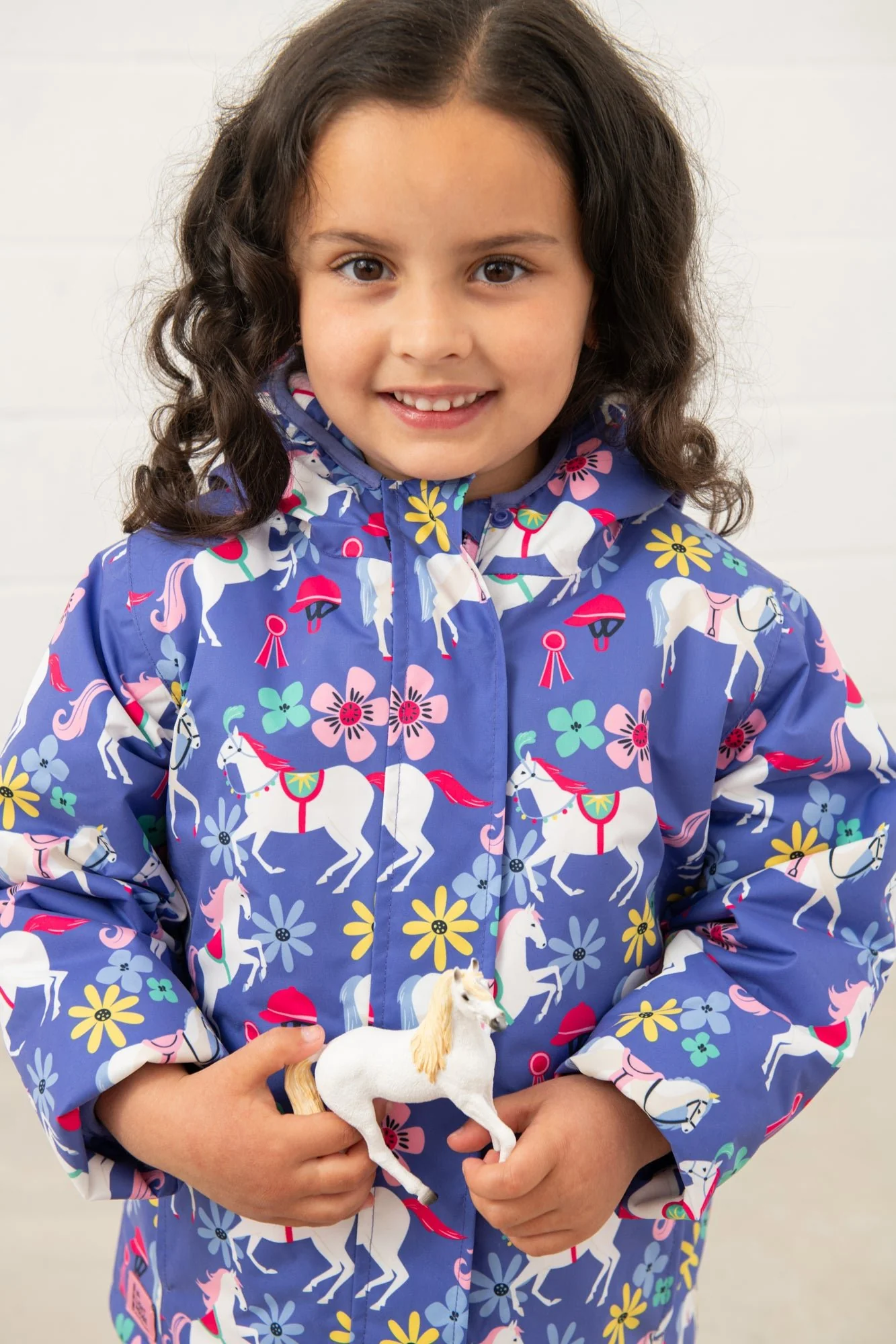 Freya Coat - Horse Print - Image 4