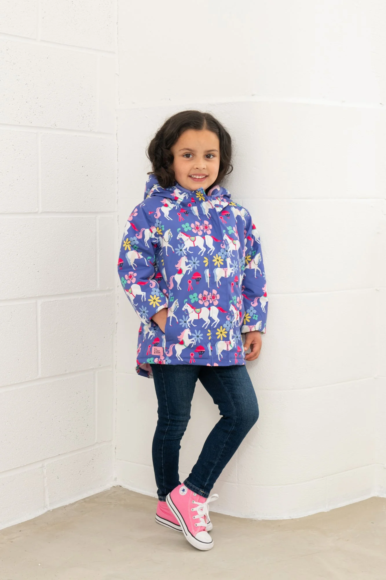 Freya Coat - Horse Print - Image 7