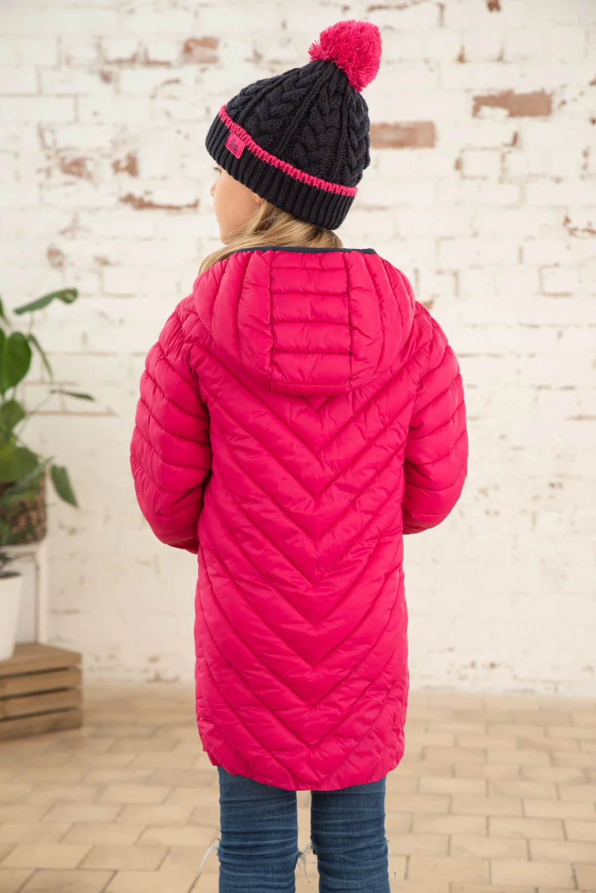 Georgia Coat - Bright Pink - Image 3