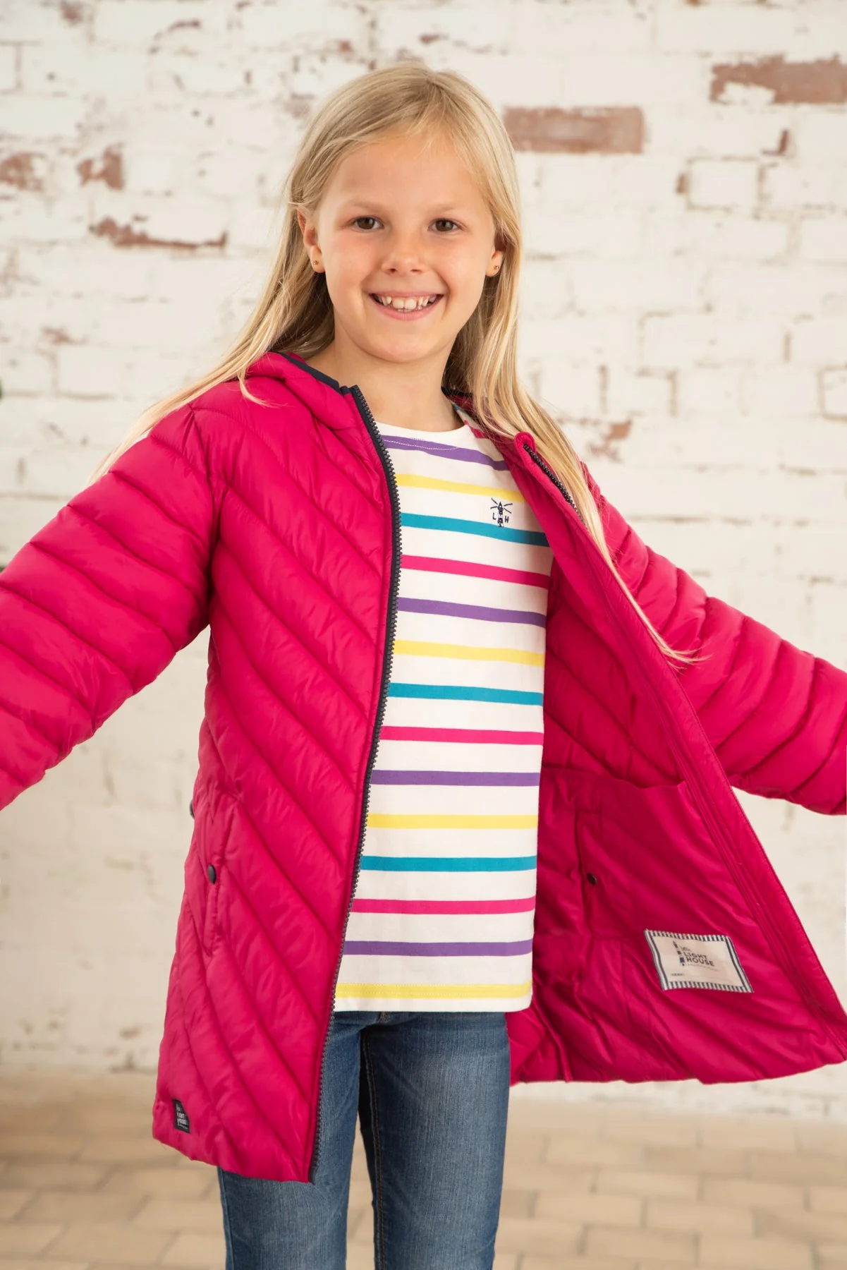 Georgia Coat - Bright Pink - Image 5