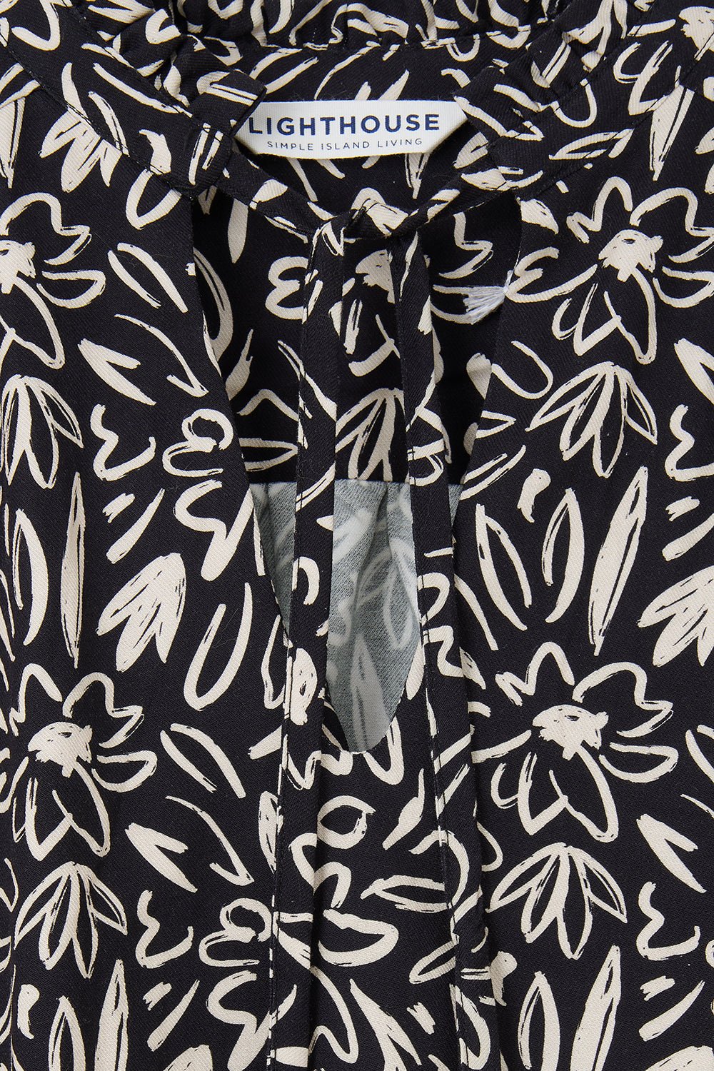 Grace Blouse - Black Floral - Image 5