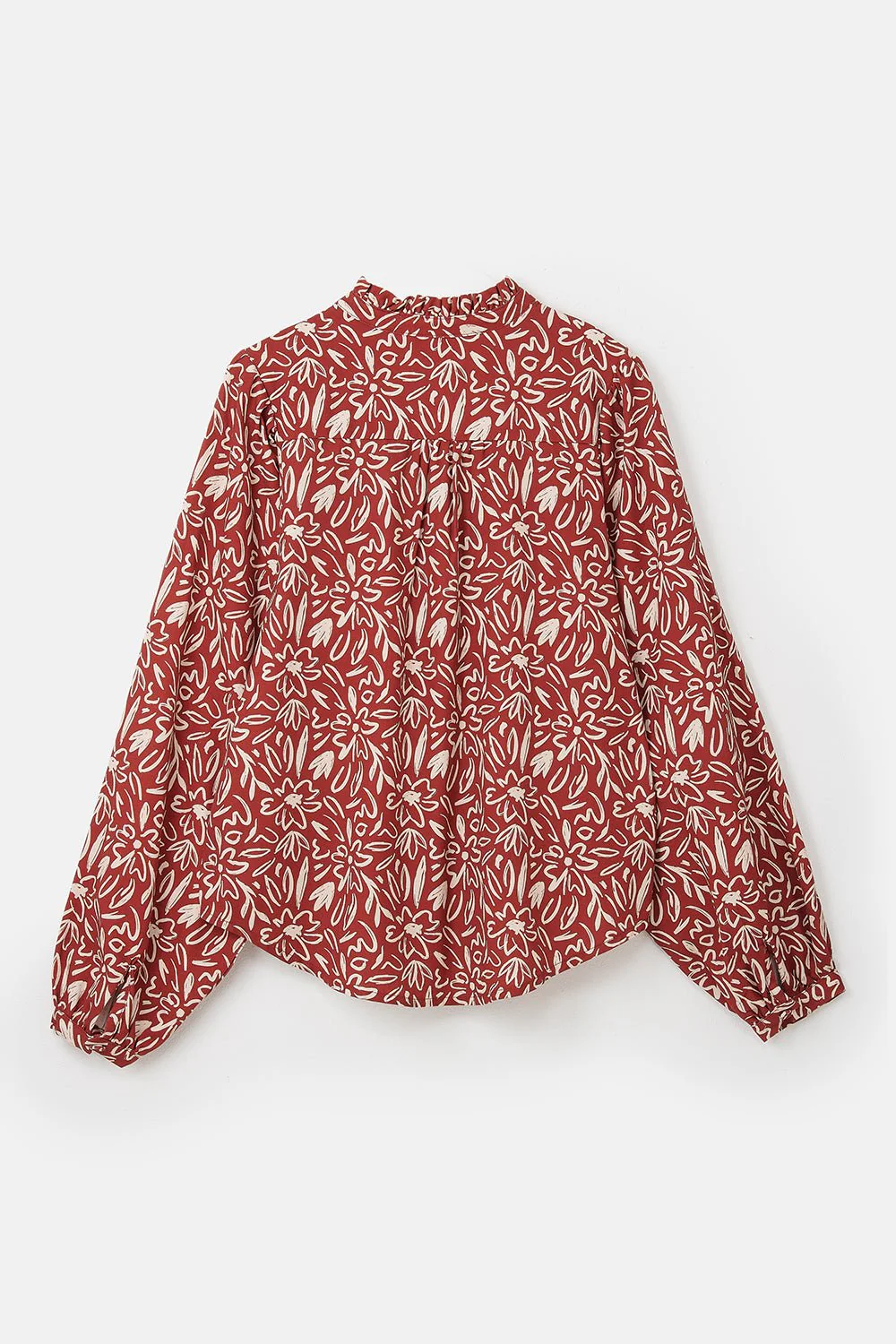 Grace Blouse - Rust Floral - Image 7