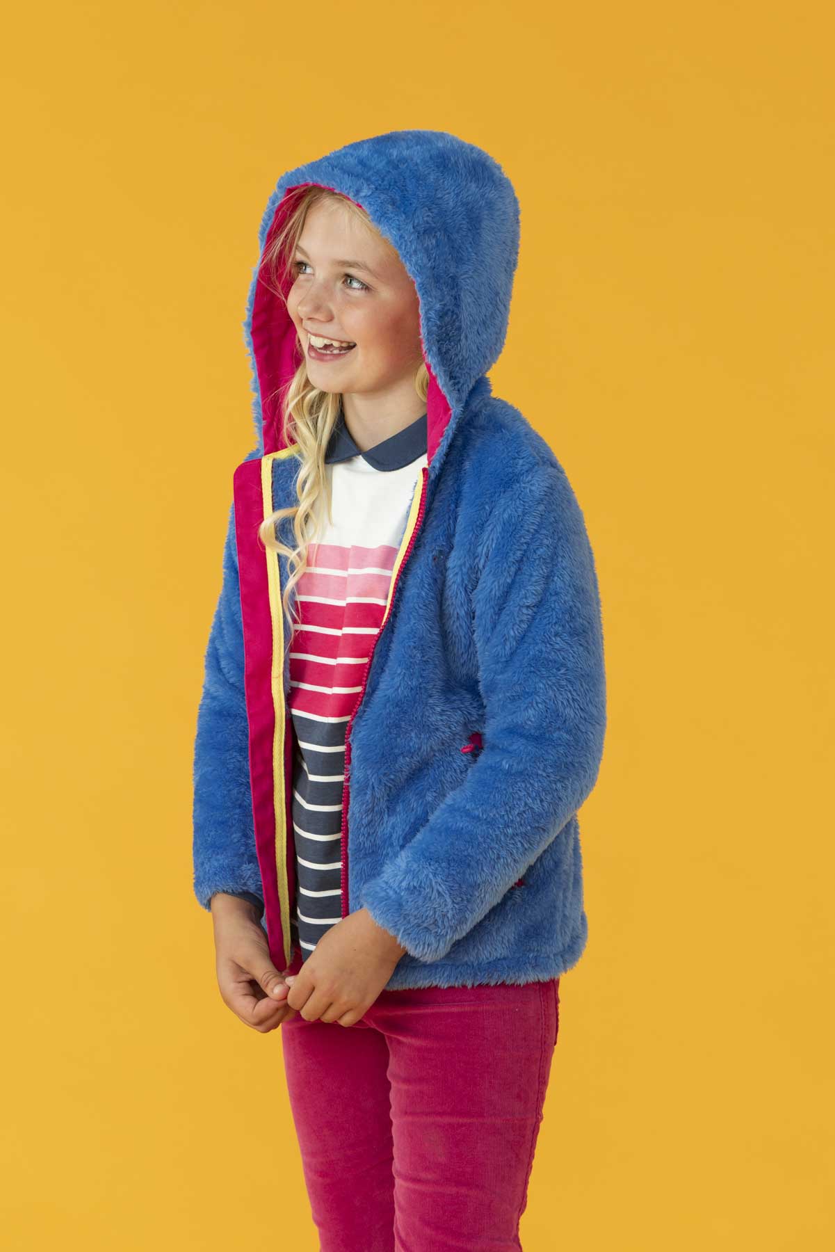 Gracie Fleece - Cornflower - Image 4