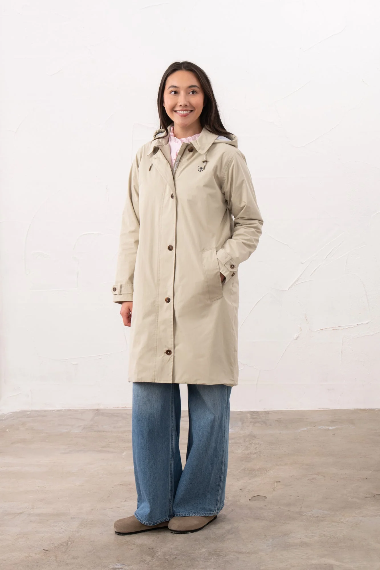 Hallie Coat - Clay - Image 3