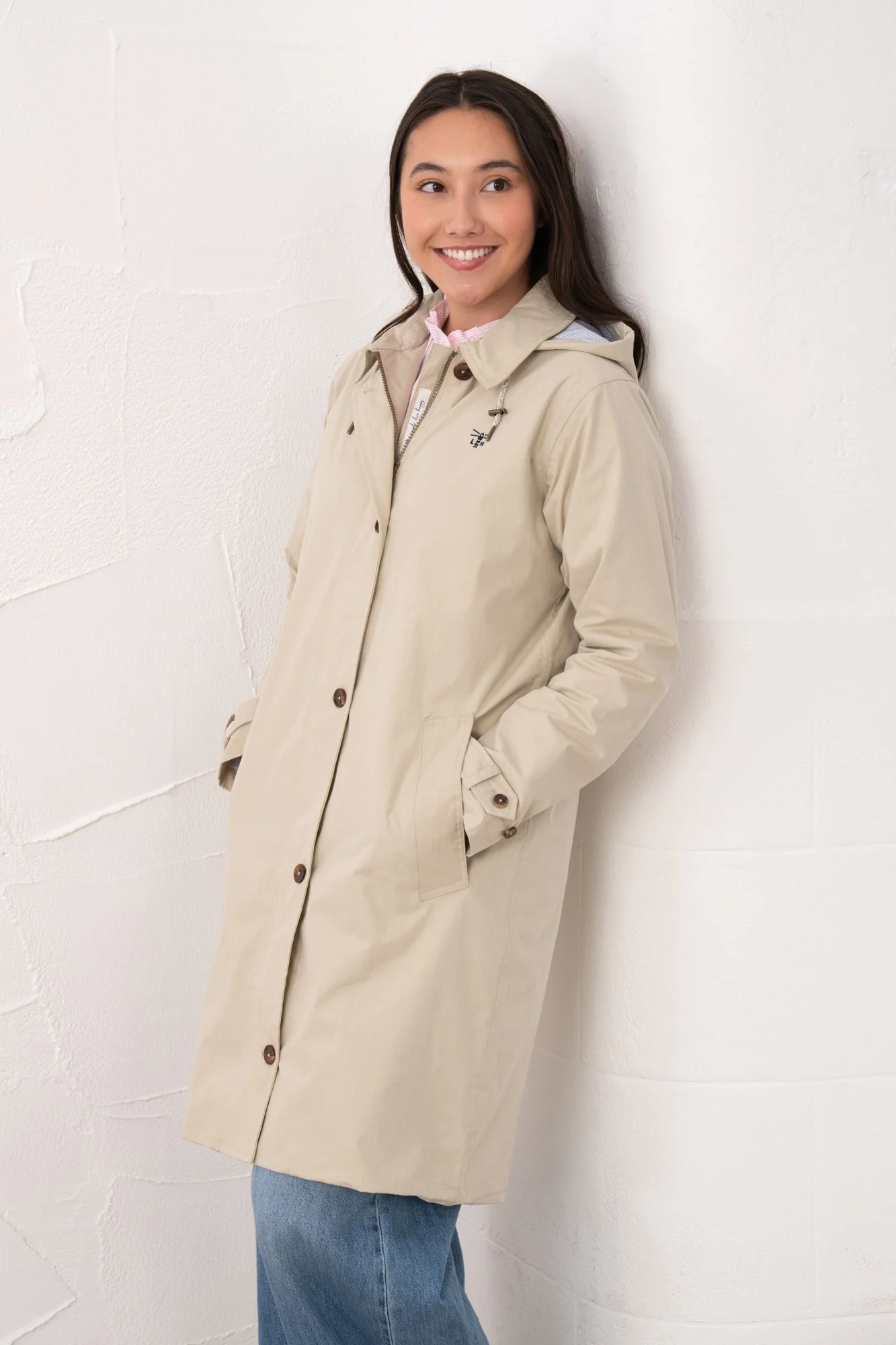 Hallie Coat - Clay - Image 5