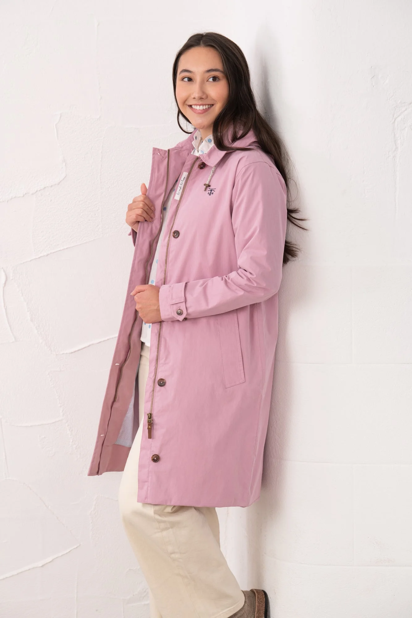 Hallie Coat - Wild Rose - Image 5