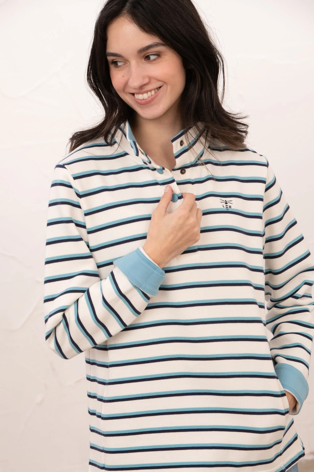 Haven Jersey - Indigo Stripe - Image 5