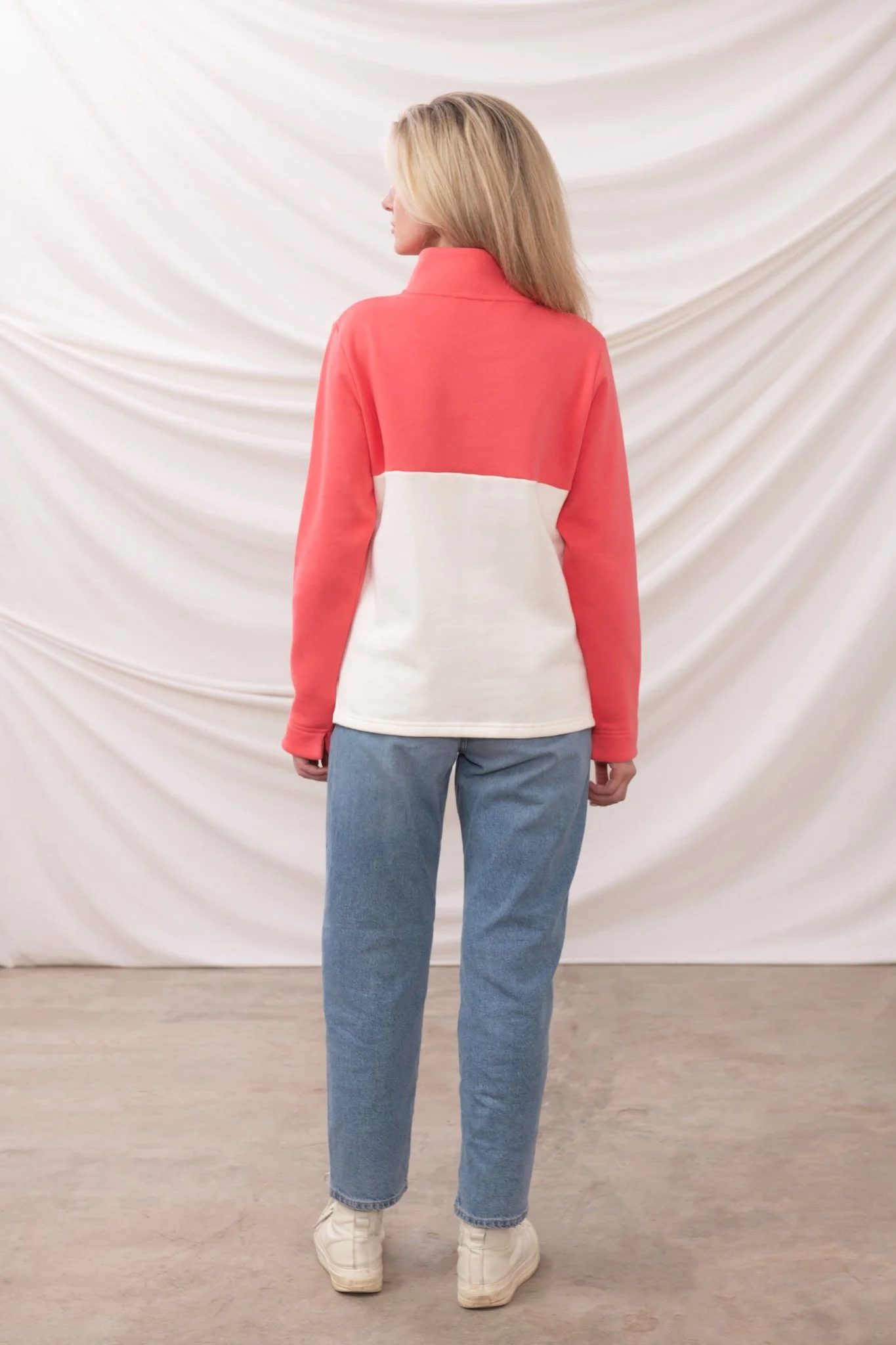 Haven Jersey - Coconut Deep Coral - Image 5