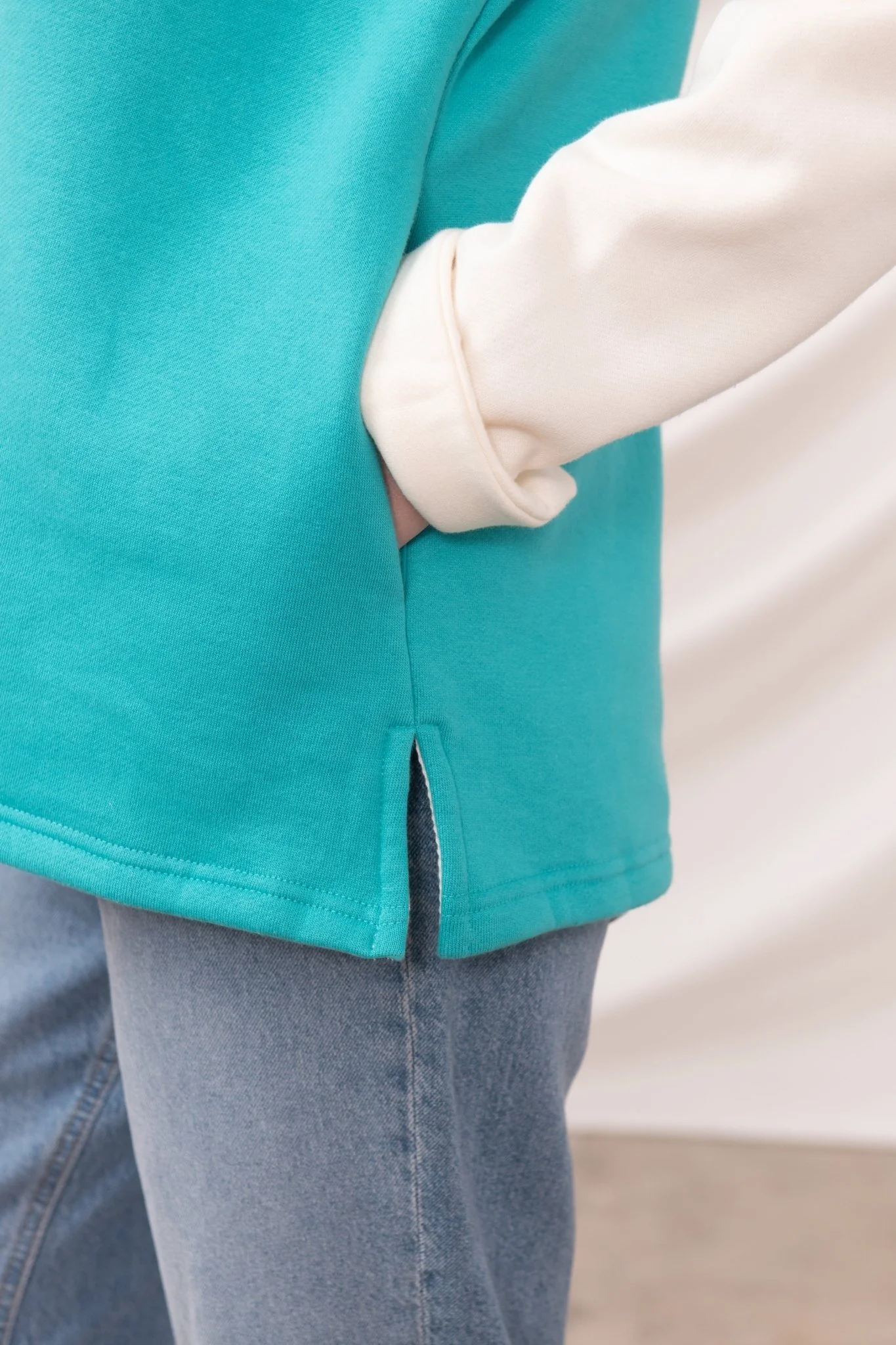 Haven Jersey - Coconut Soft Teal - Image 4