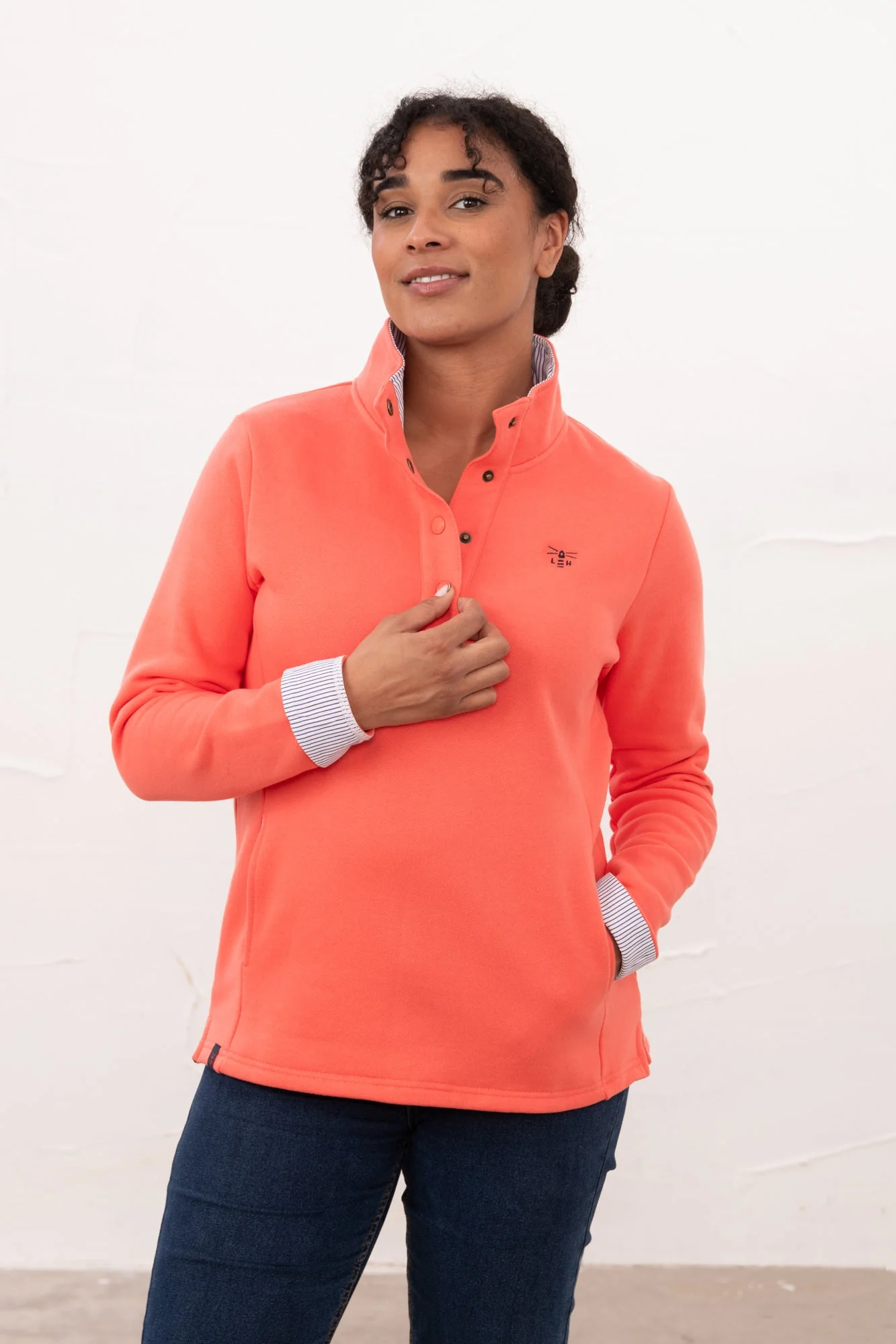Haven Jersey - Coral - Image 3