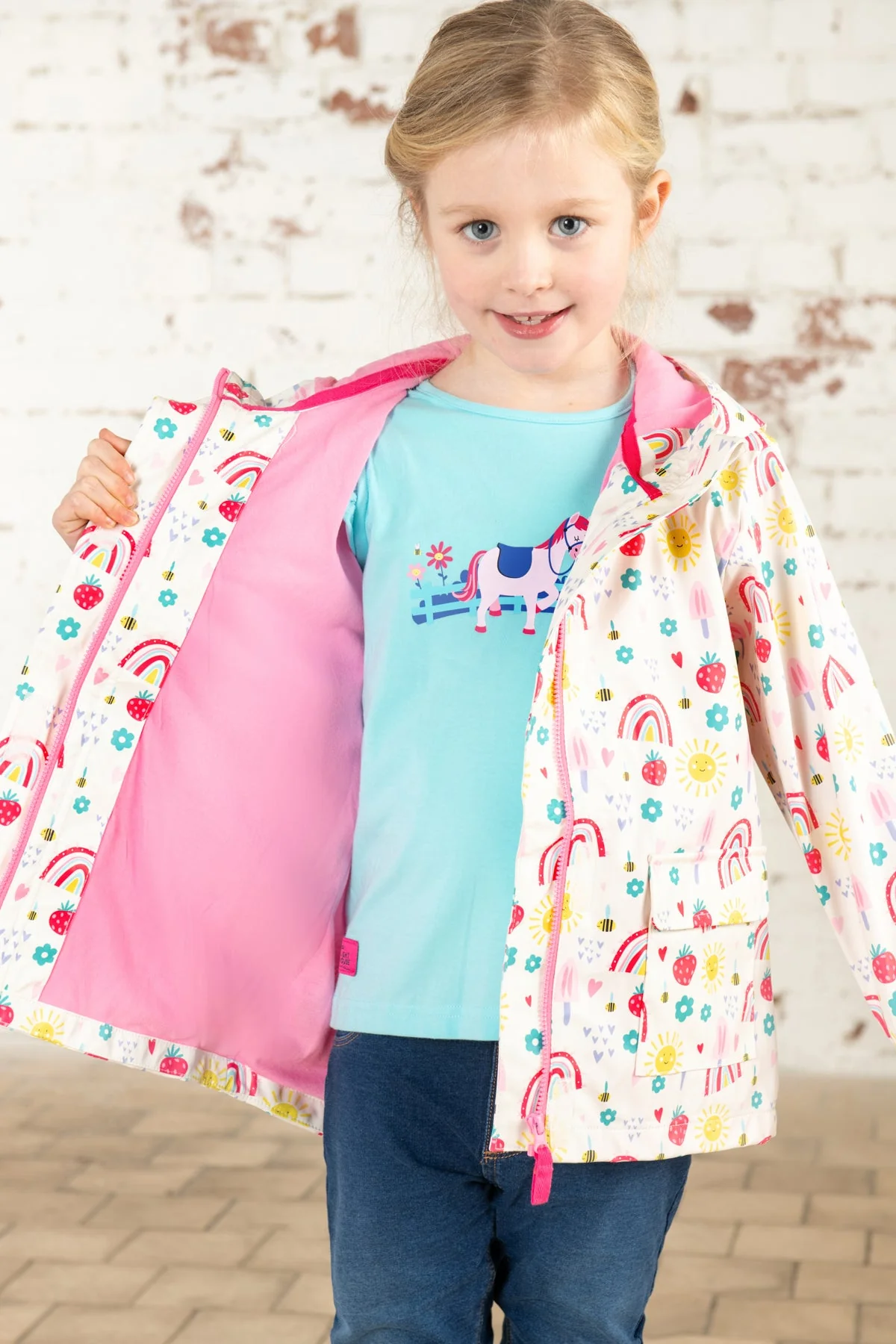 Heidi Jacket - Rainbow Sunshine - Image 4