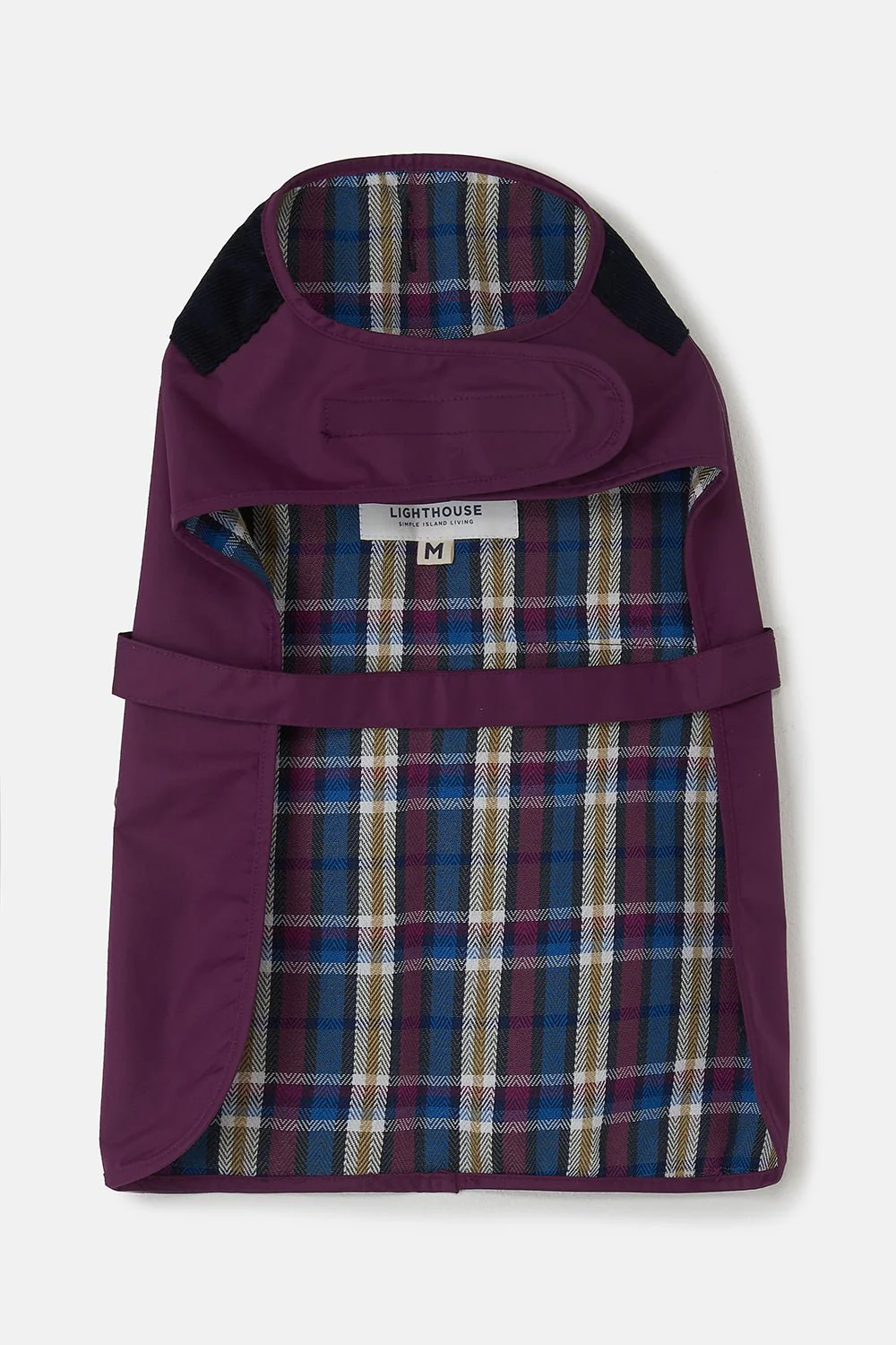 Heritage Dog Coat - Plum - Image 8