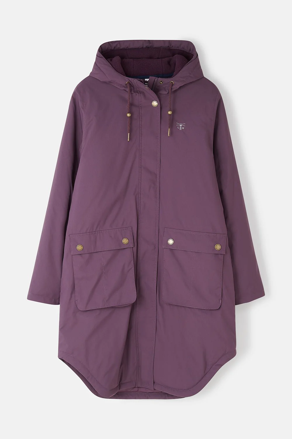 Imogen Coat - Cranberry - Image 2