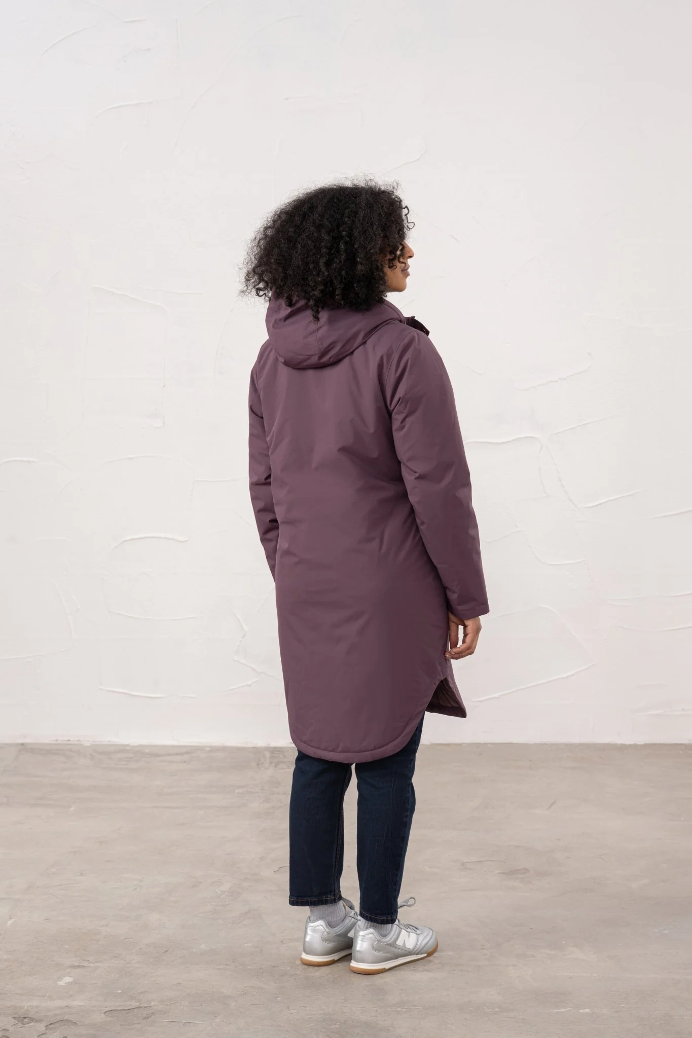 Imogen Coat - Cranberry - Image 9