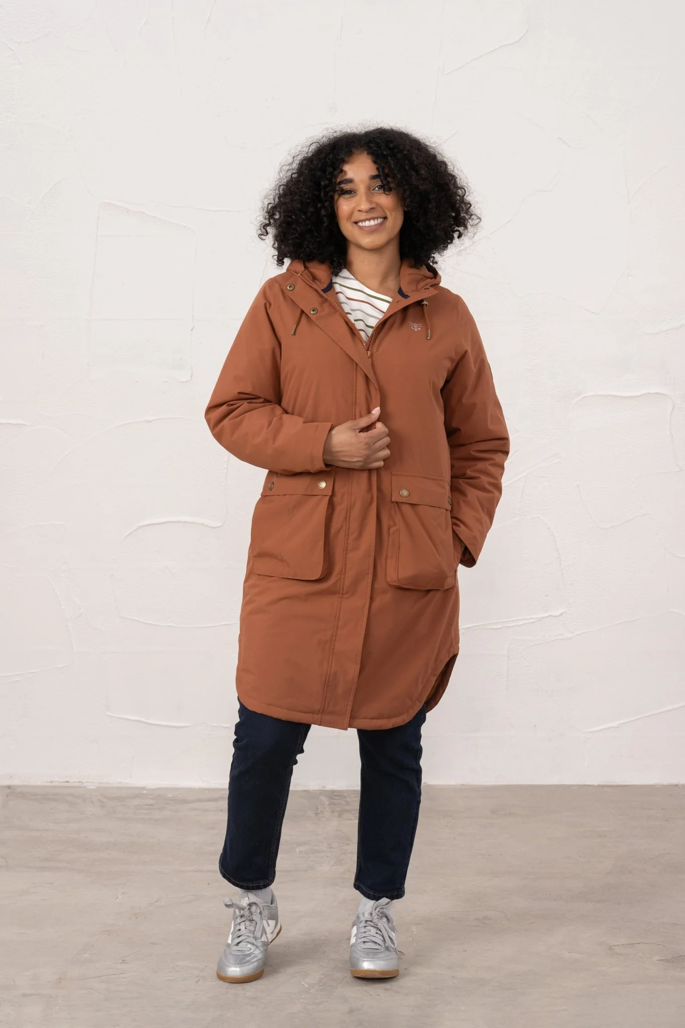 Imogen Coat - Rust - Image 4