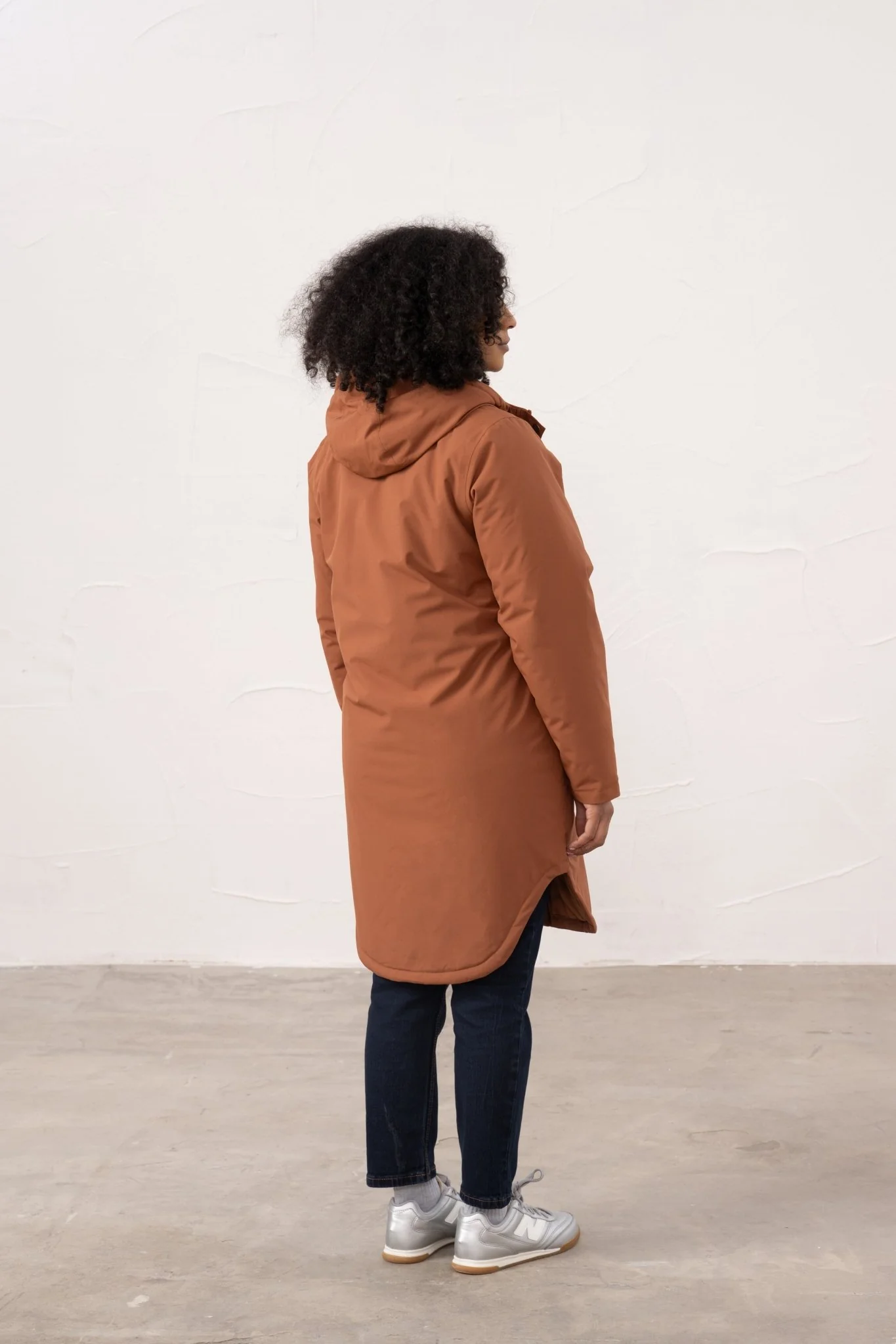 Imogen Coat - Rust - Image 8
