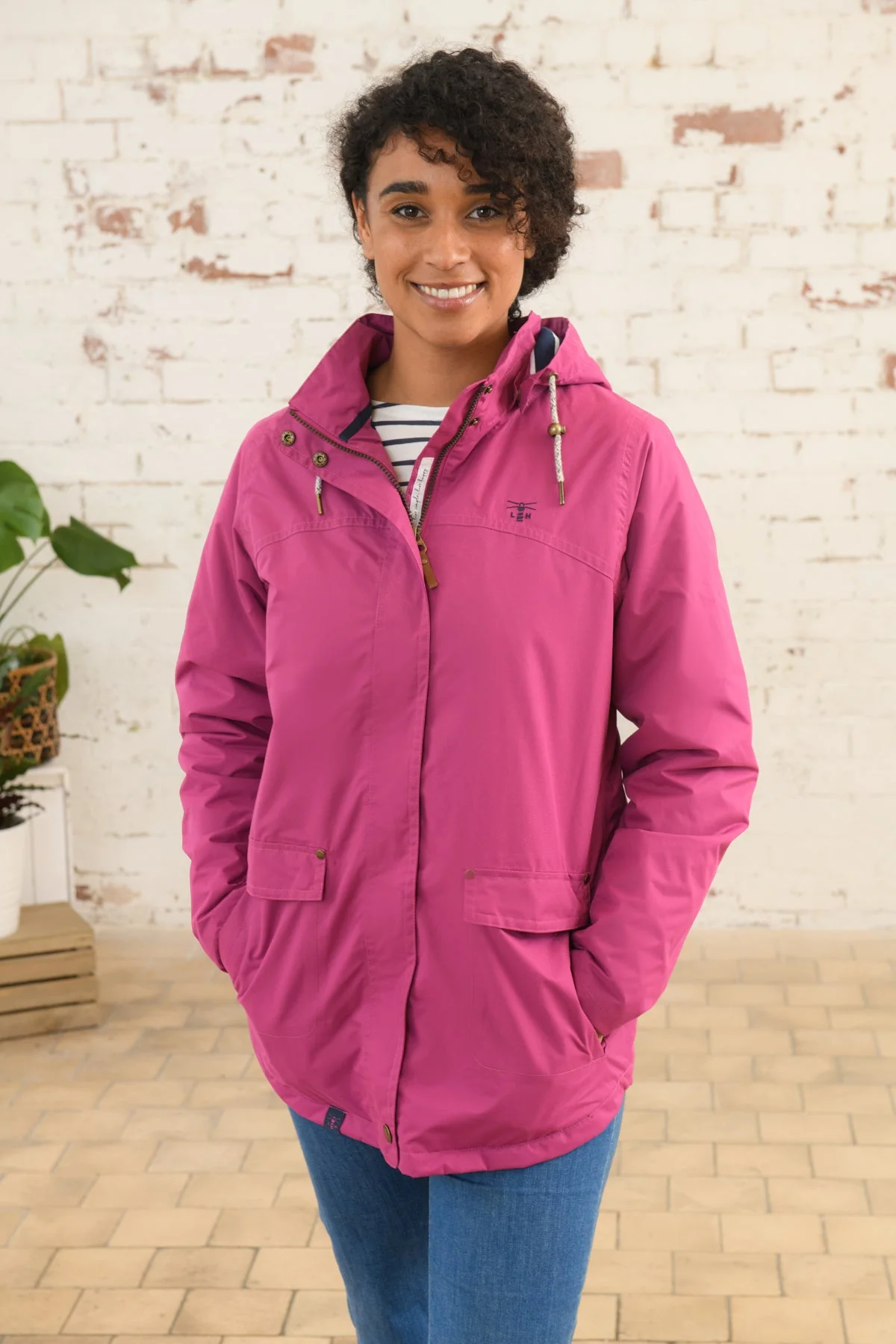 Iona Coat - Fuchsia - Image 5