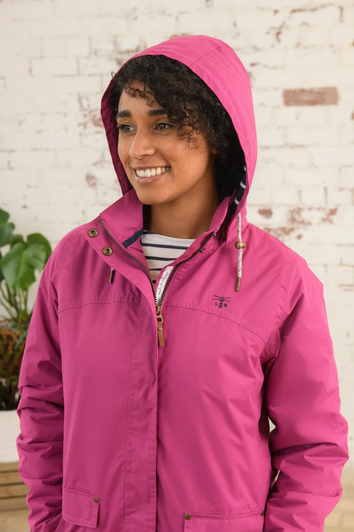 Iona Coat - Fuchsia - Image 7