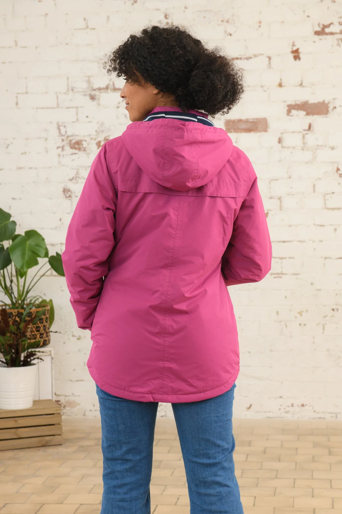 Iona Coat - Fuchsia - Image 8