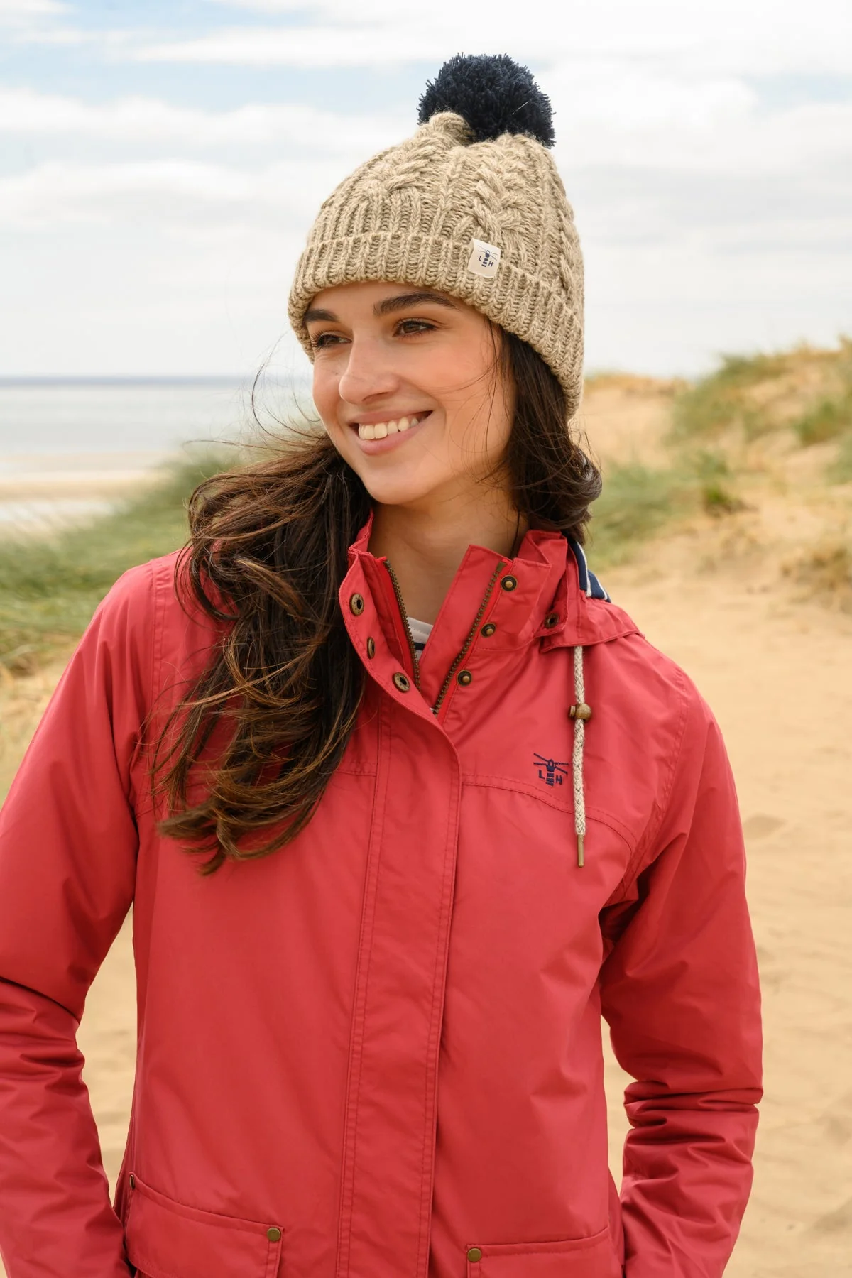 Iona Coat - Redcurrant - Image 3