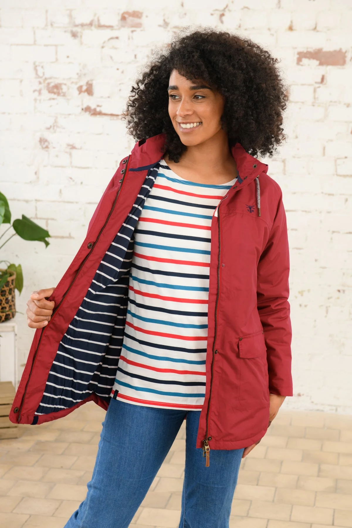 Iona Coat - Redcurrant - Image 6