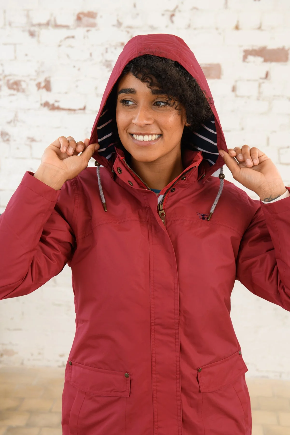 Iona Coat - Redcurrant - Image 7