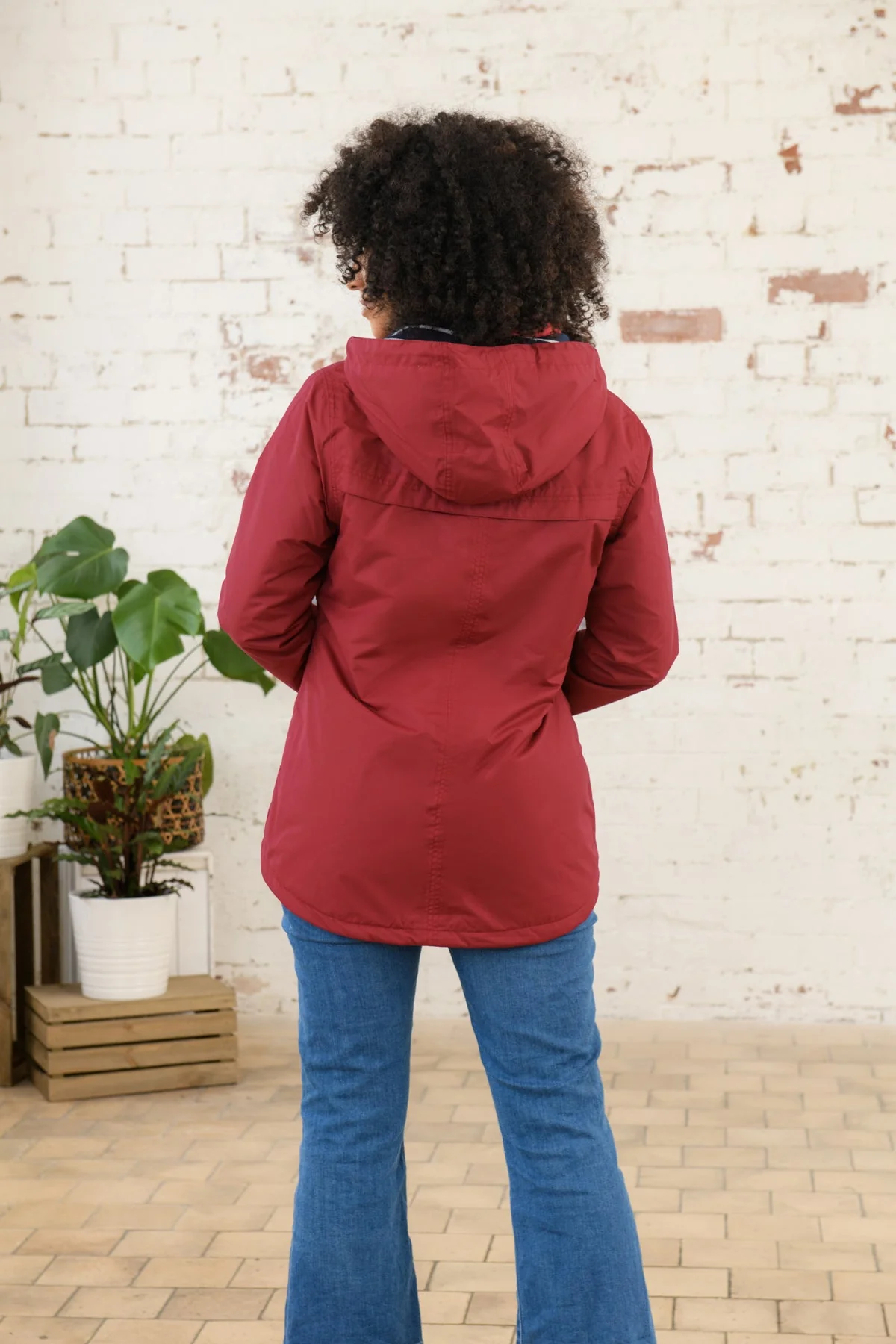 Iona Coat - Redcurrant - Image 8