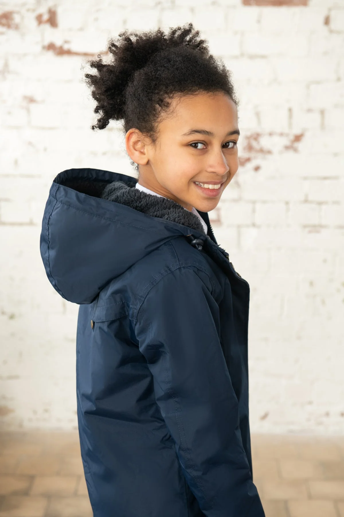 School Coat - Navy - Image 10