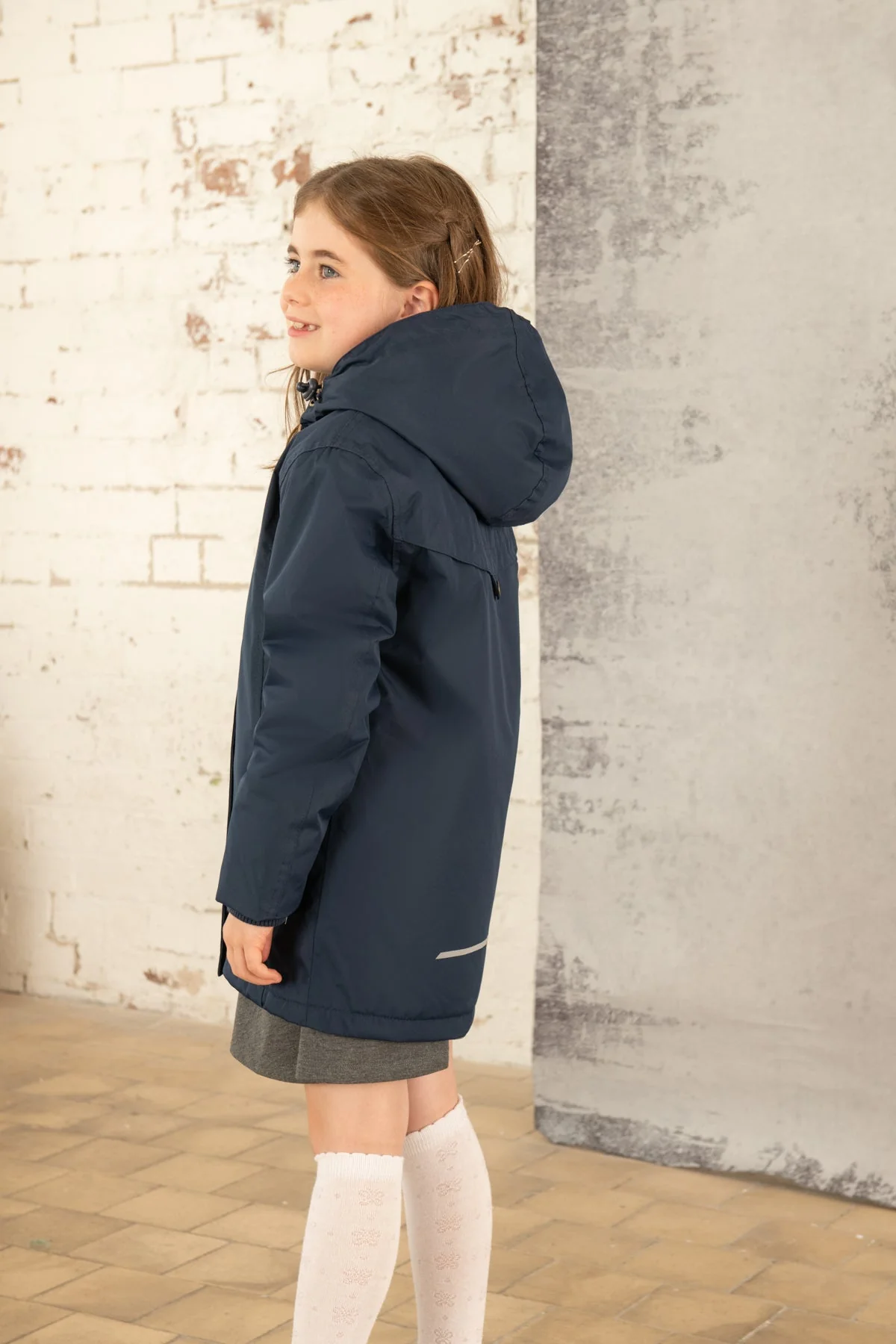 School Coat - Navy - Image 14