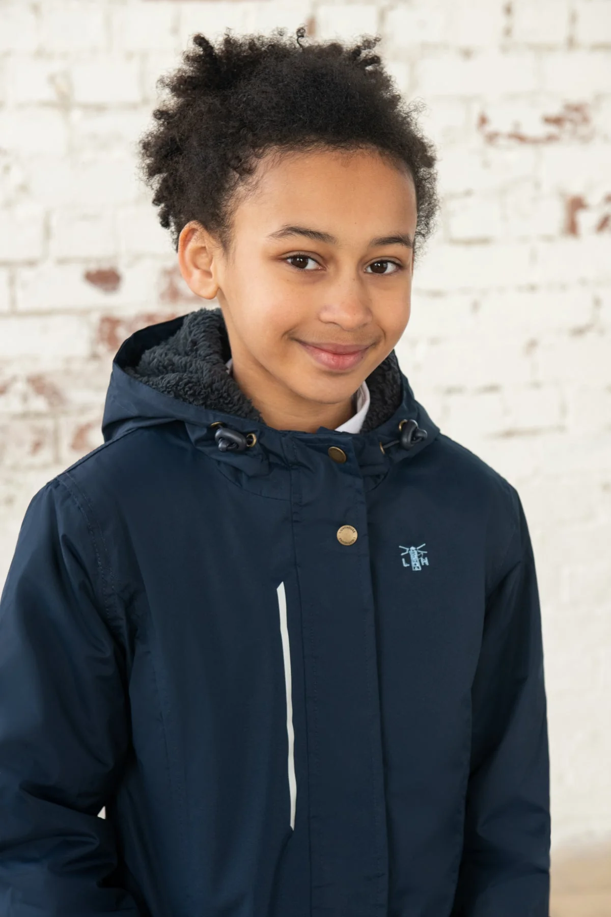 School Coat - Navy - Image 7