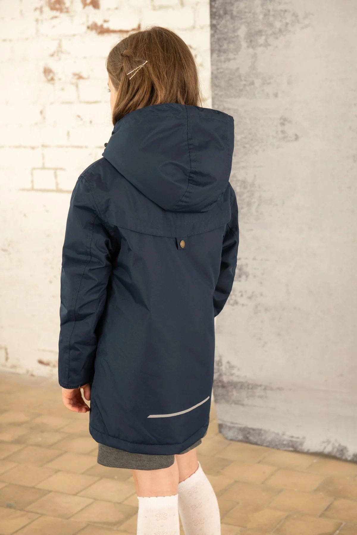 School Coat - Navy - Image 9