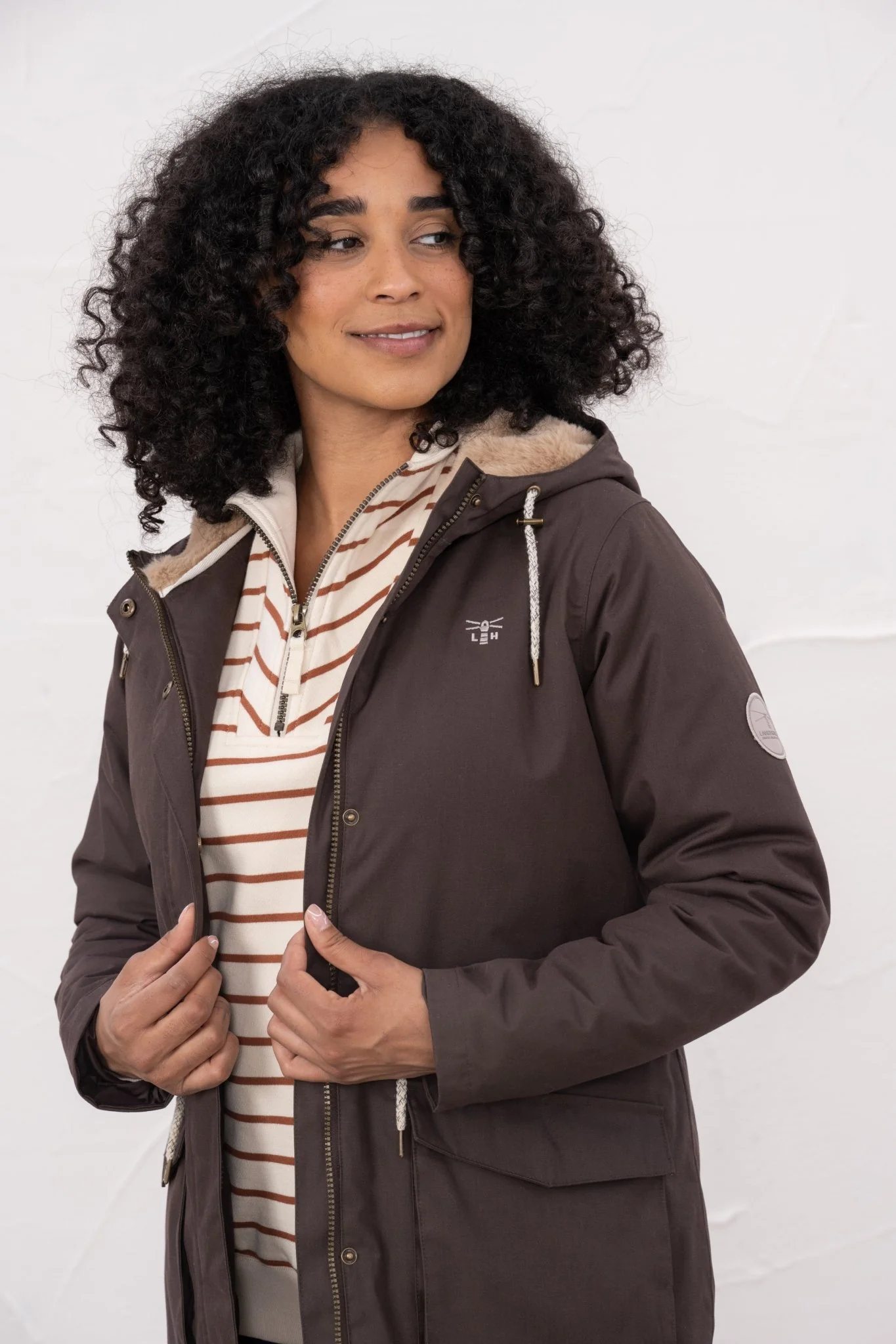 Isobel Coat - Cocoa - Image 4