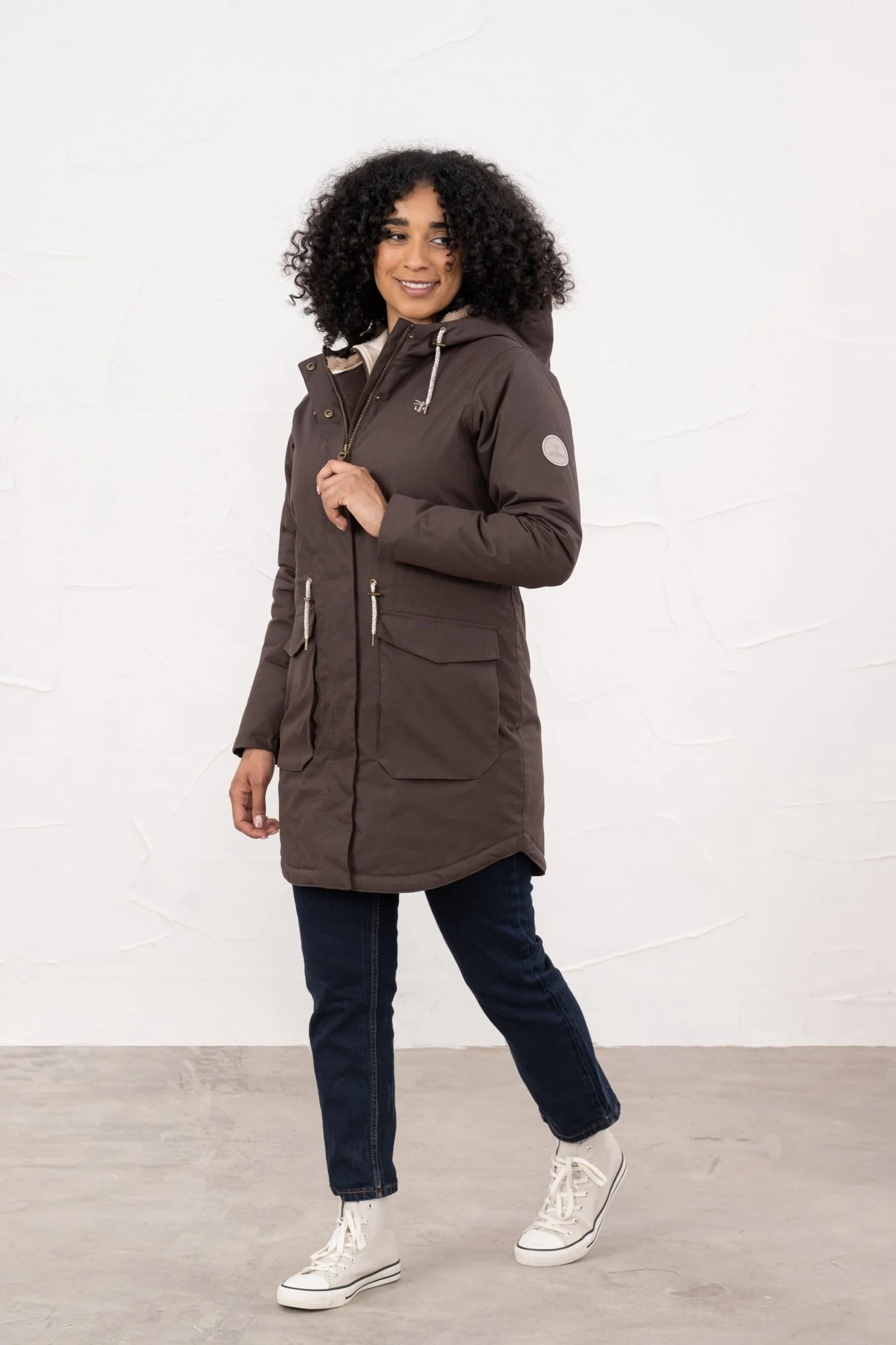 Isobel Coat - Cocoa - Image 5