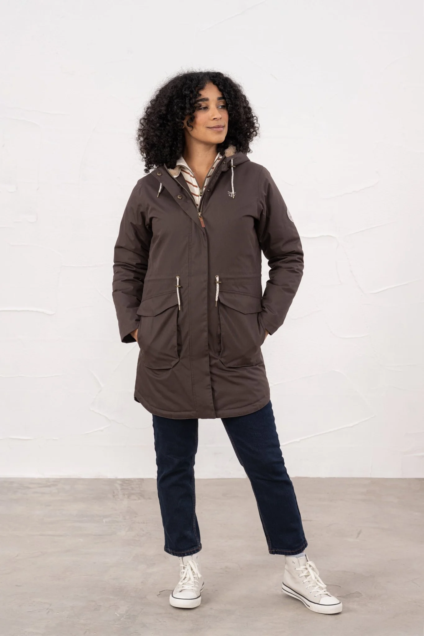 Isobel Coat - Cocoa - Image 6