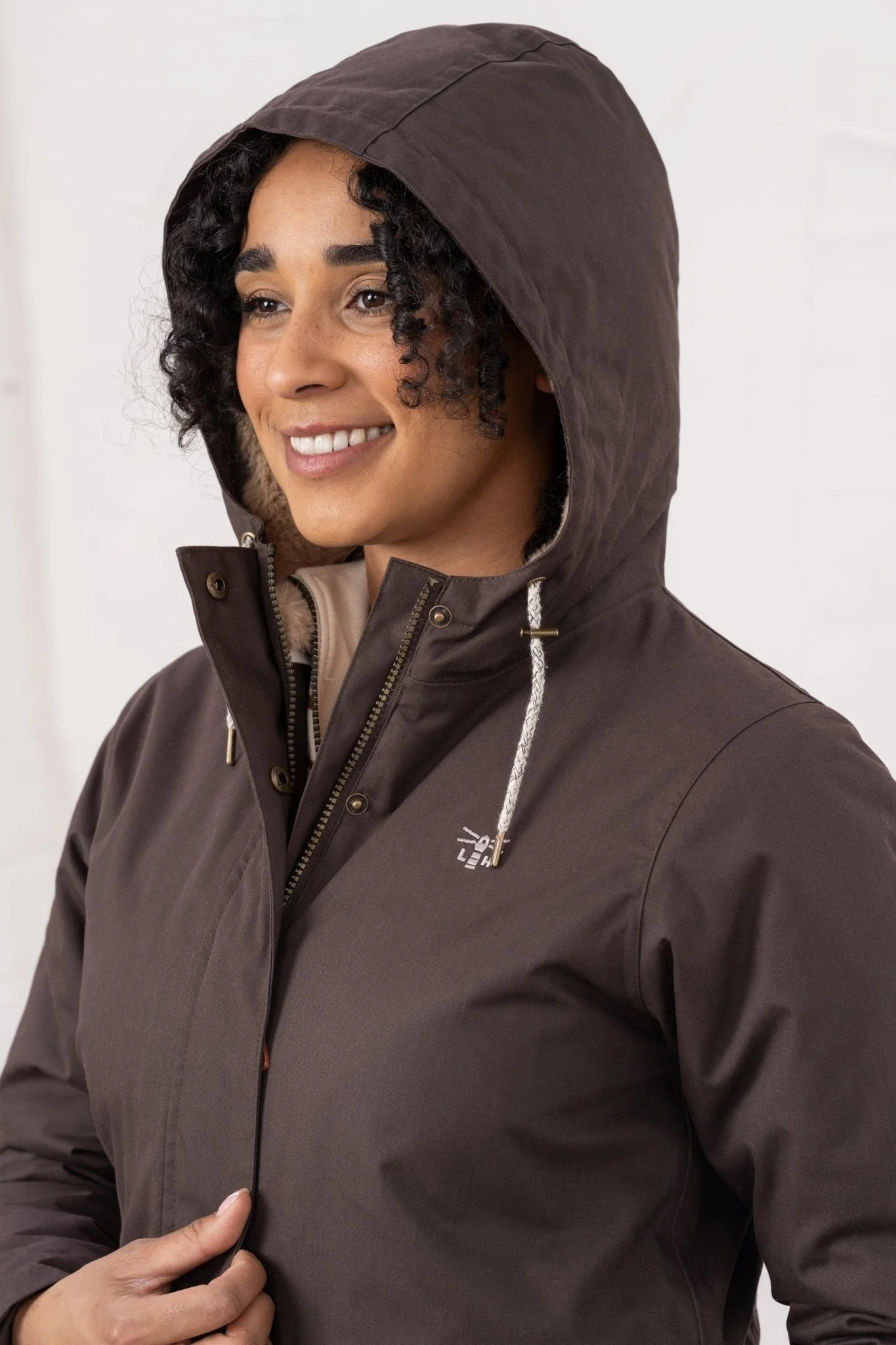 Isobel Coat - Cocoa - Image 8