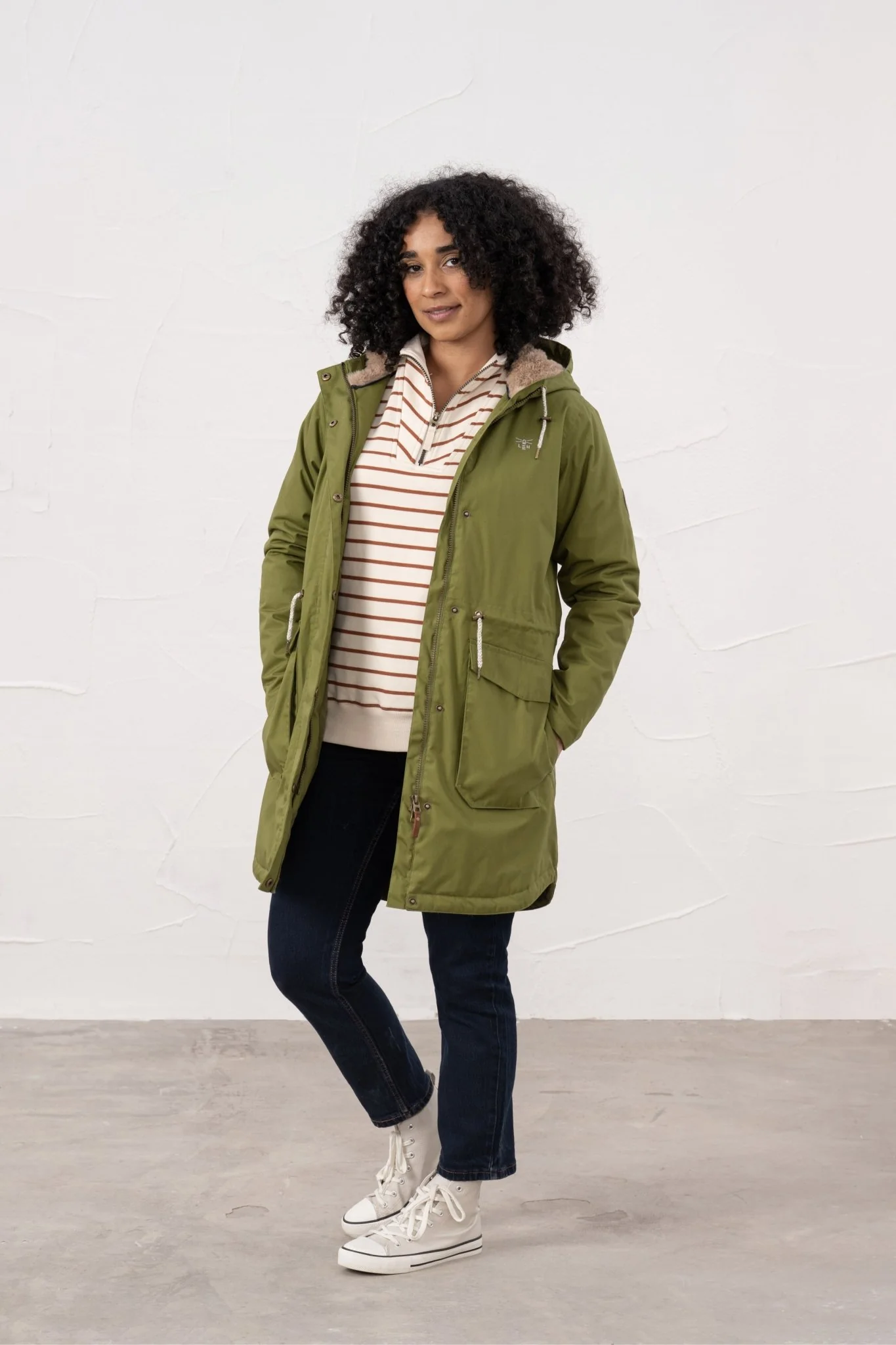 Isobel Coat - Sea Kelp - Image 6