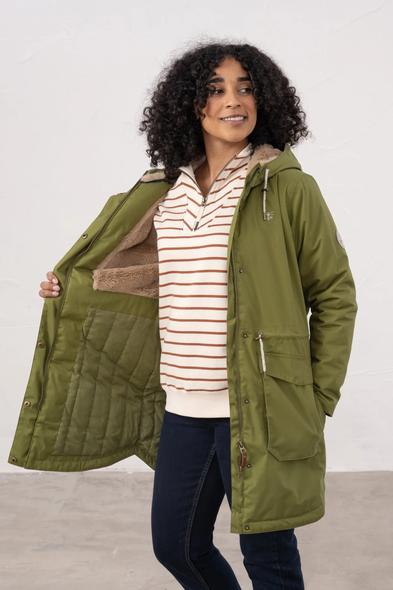 Isobel Coat - Sea Kelp - Image 8