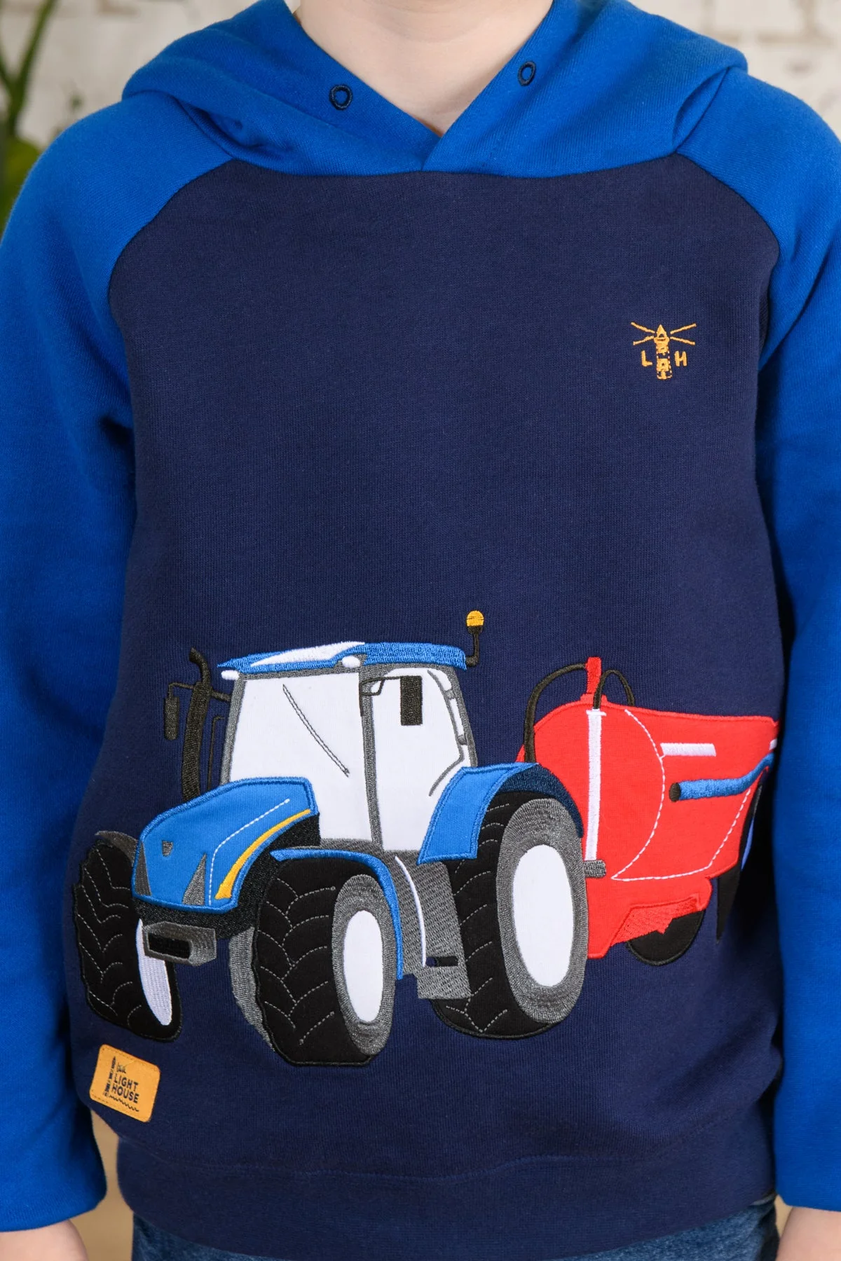 Jack Hoodie - Blue Tractor Slurry - Image 6