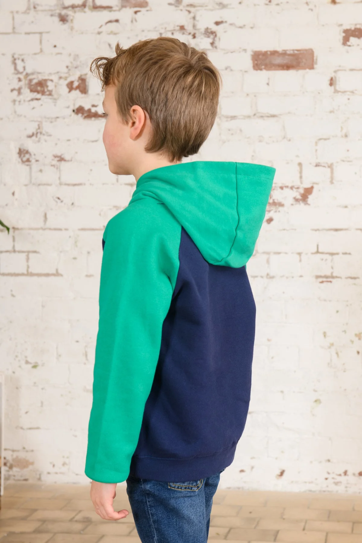 Jack Hoodie - Green Tractor Slurry - Image 12